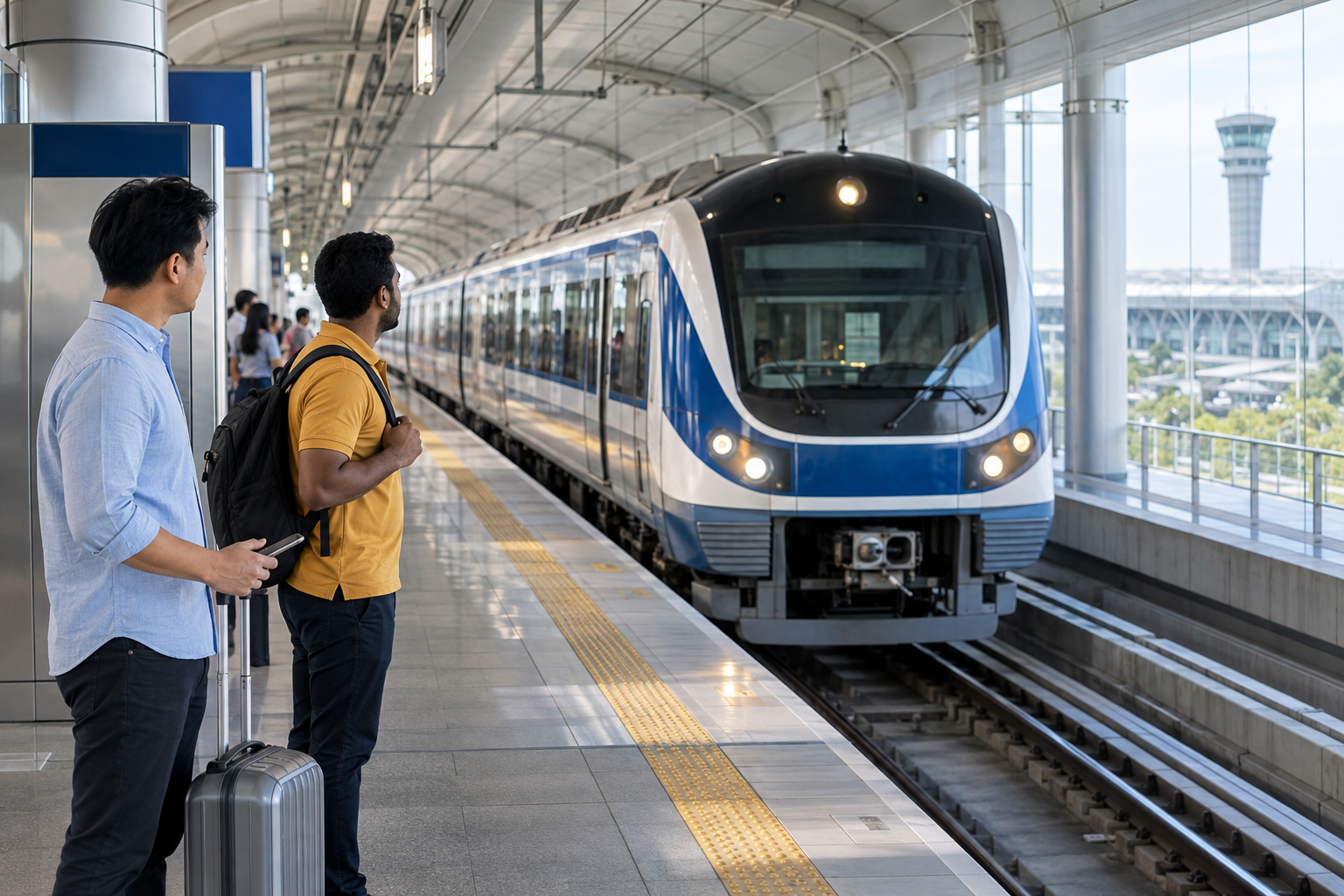 Bangkok Airport Rail Link to Makkasan