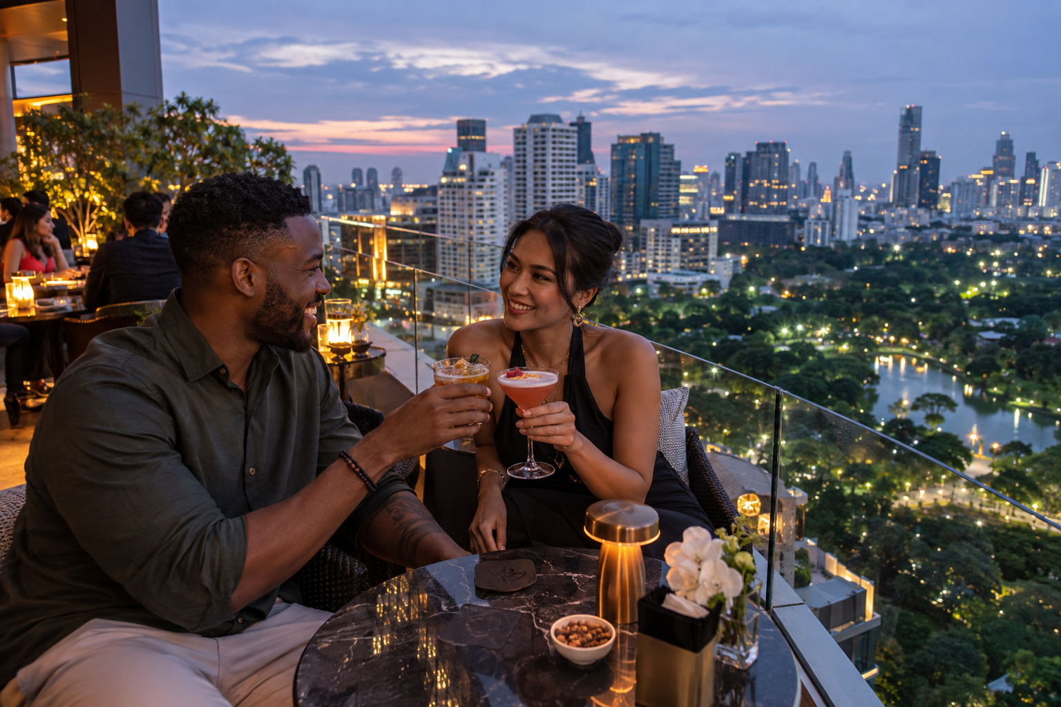 Bangkok Marriott Marquis Queen's Park Rooftop Bar
