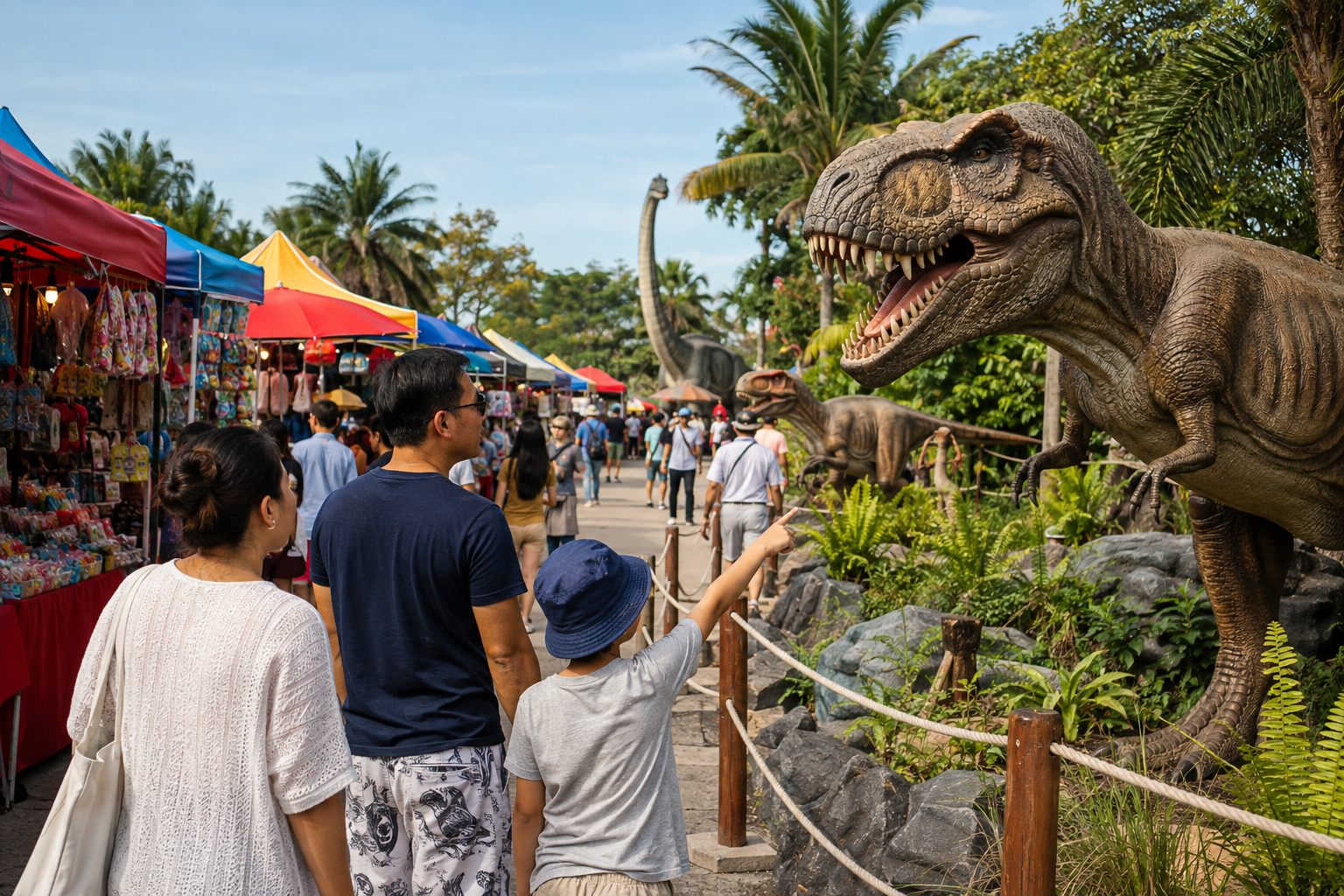 Best Buy Fair and Dinosaur Kingdom at Flower Land