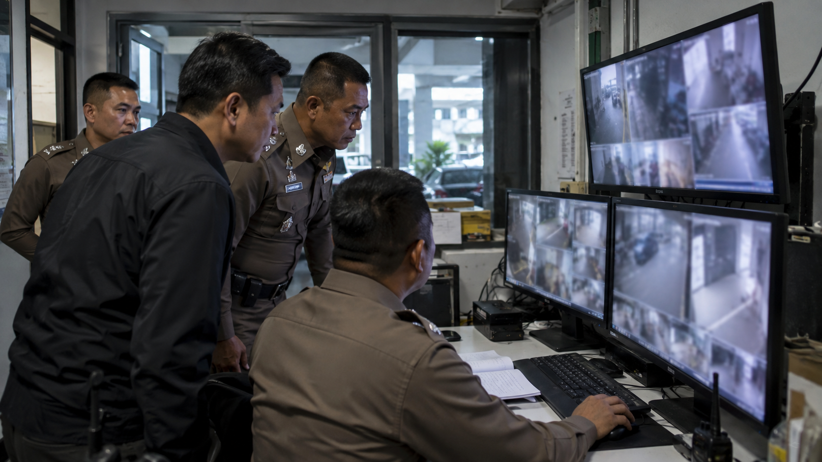 CCTV Challenges Claims About Pattaya Police Shooting