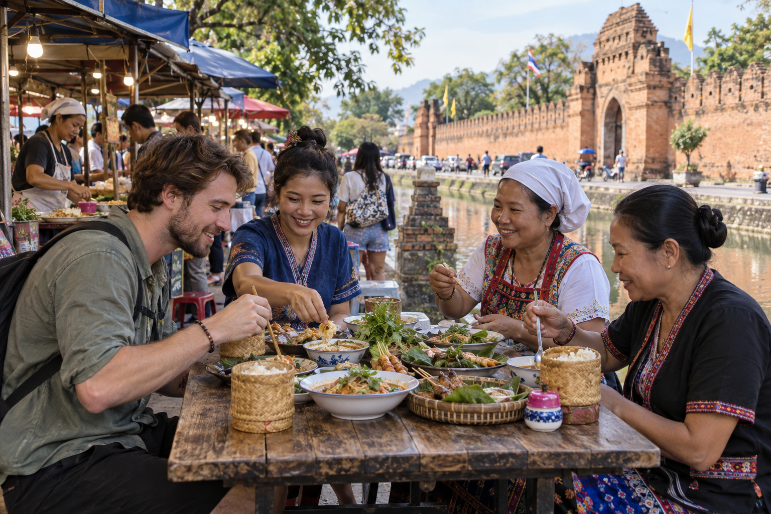 Chiang Mai Food in the Old Town