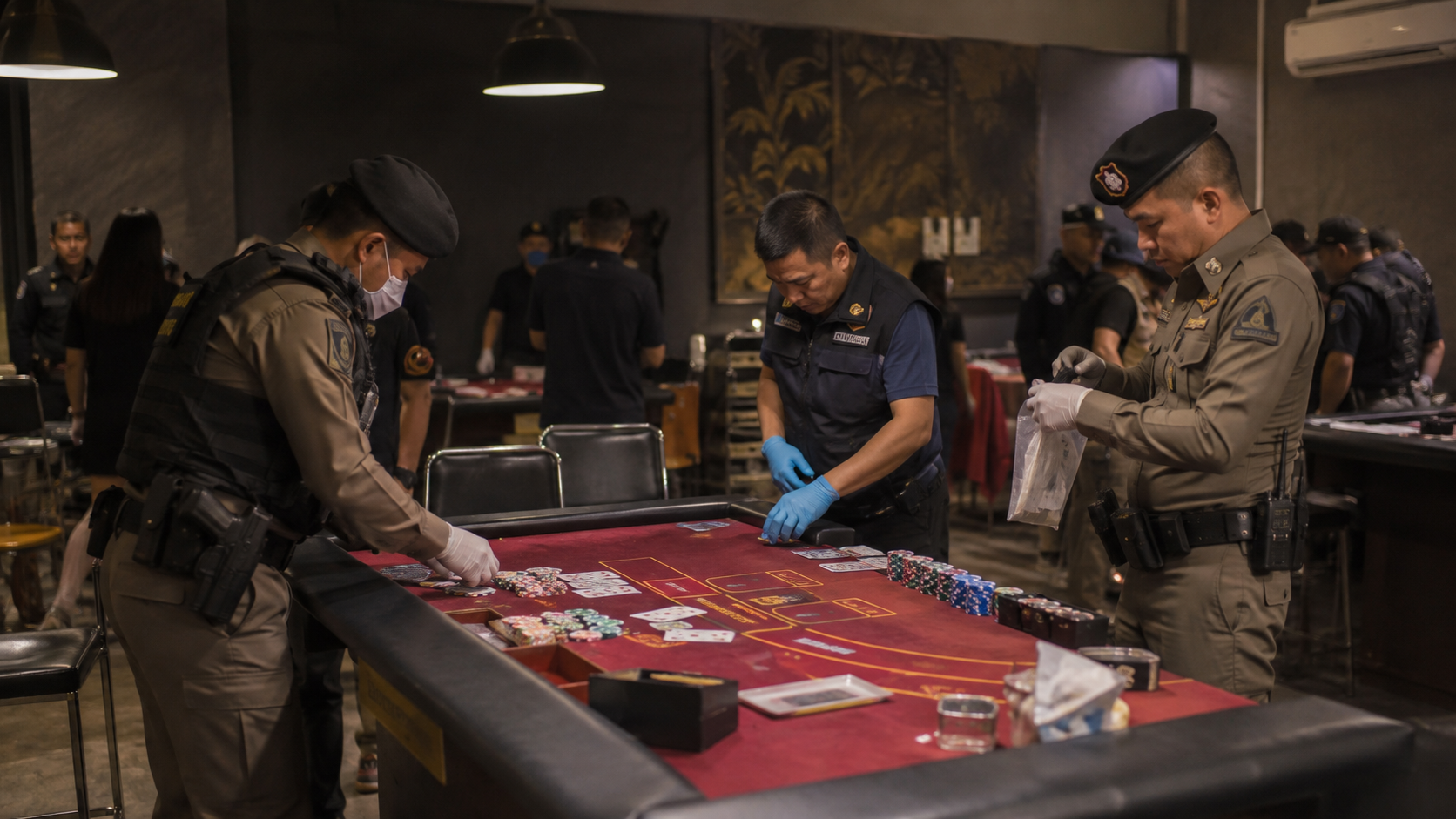 Chiang Mai Police Face Investigation After Gambling Raids