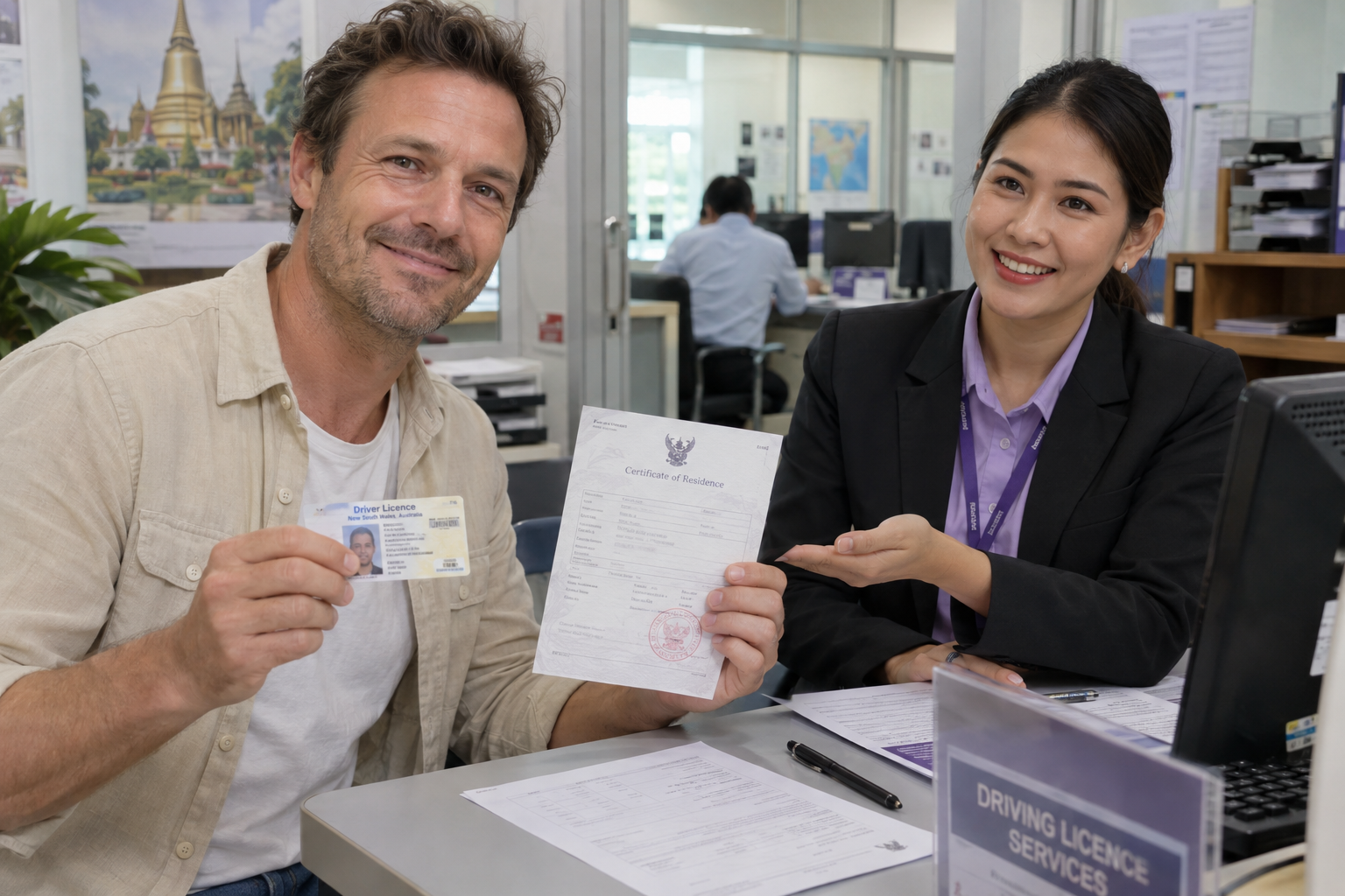 Getting a Thai Driver's Licence
