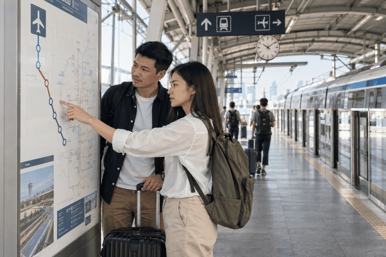 Getting to Ratchathewi From Suvarnabhumi Airport