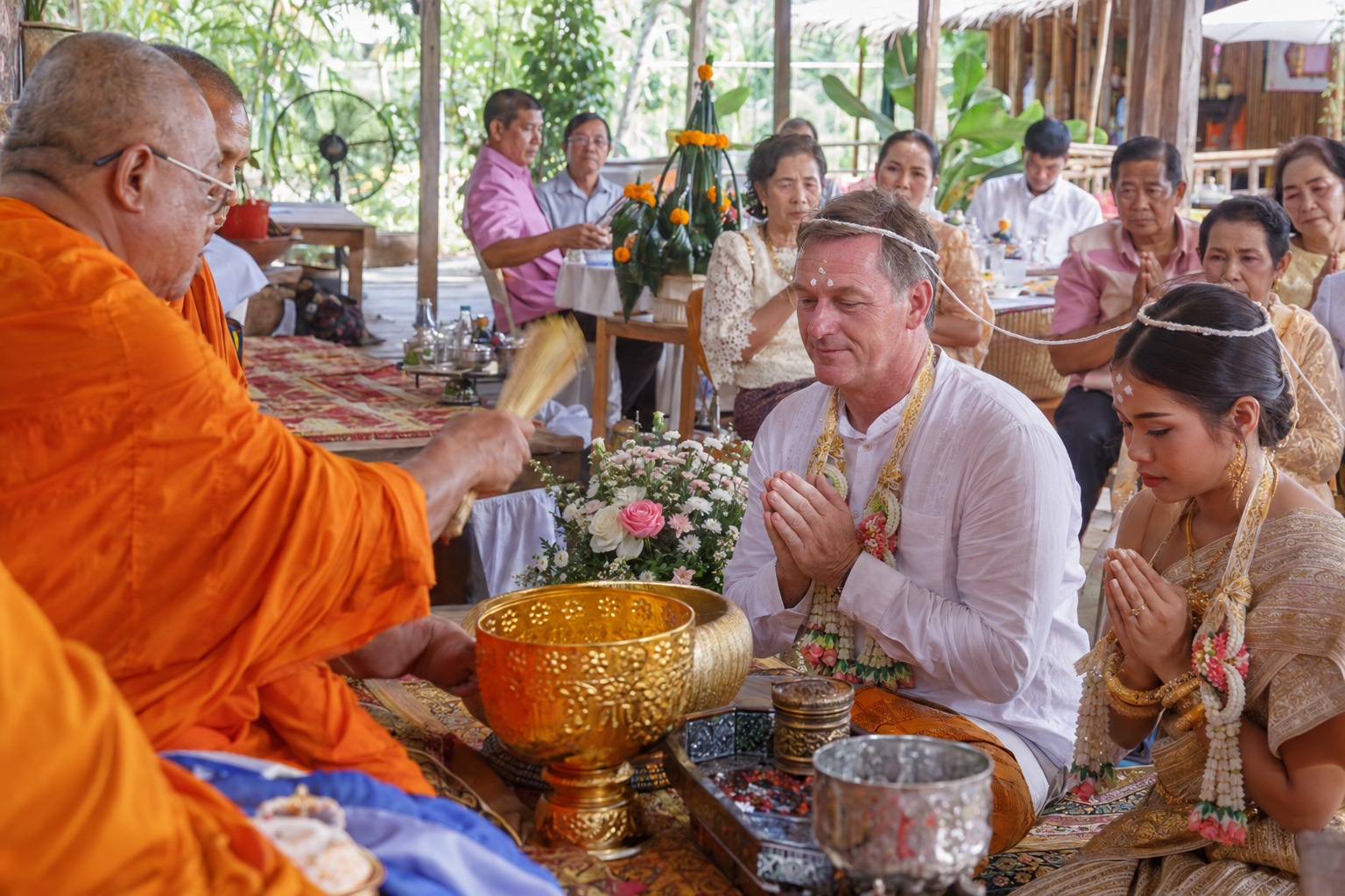 Marriage and a Thai Village Ceremony