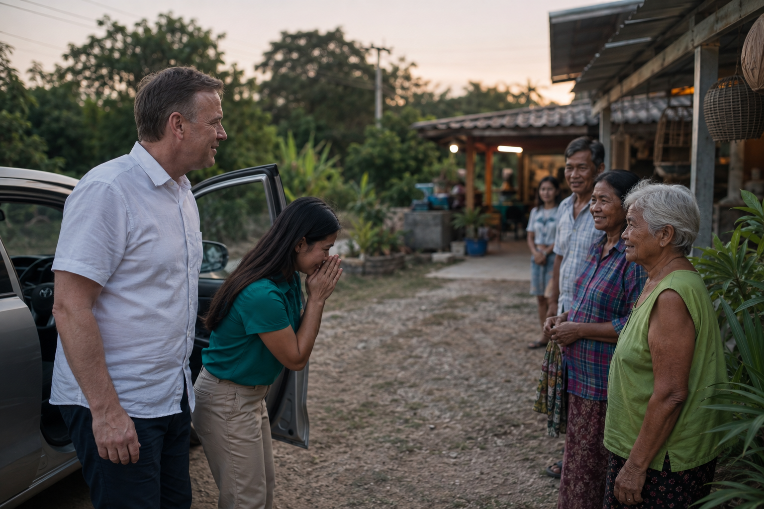 Marriage Proposal and Meeting Her Family in Kamphaeng Phet