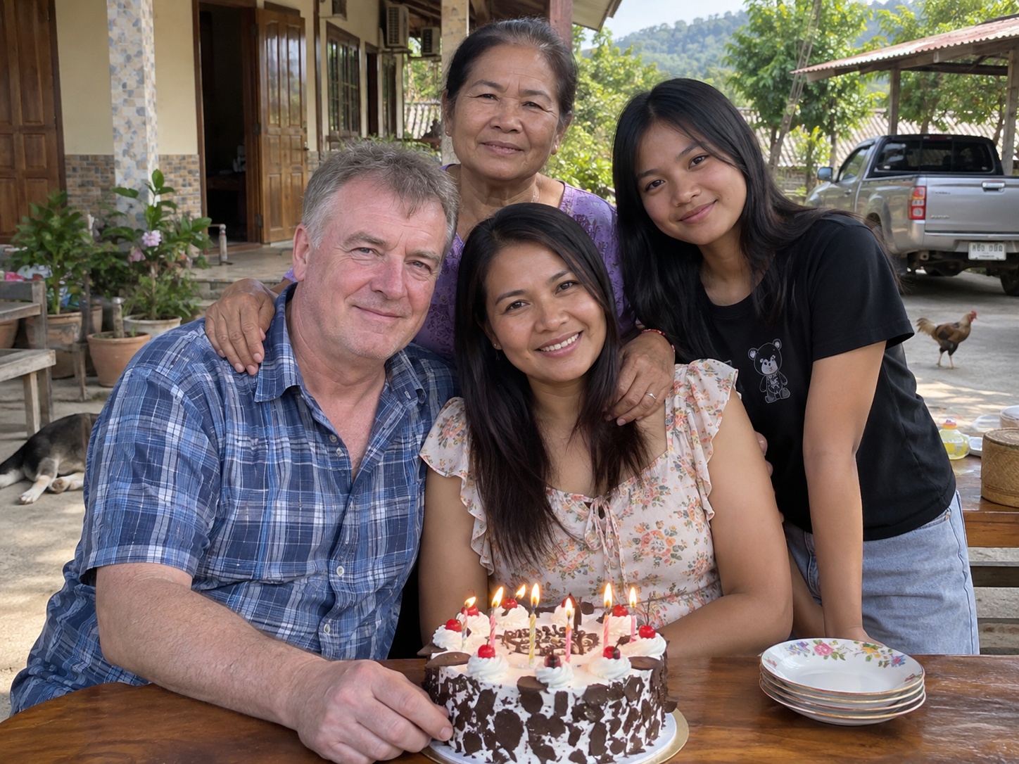 Meeting Dao’s Family in Phetchabun