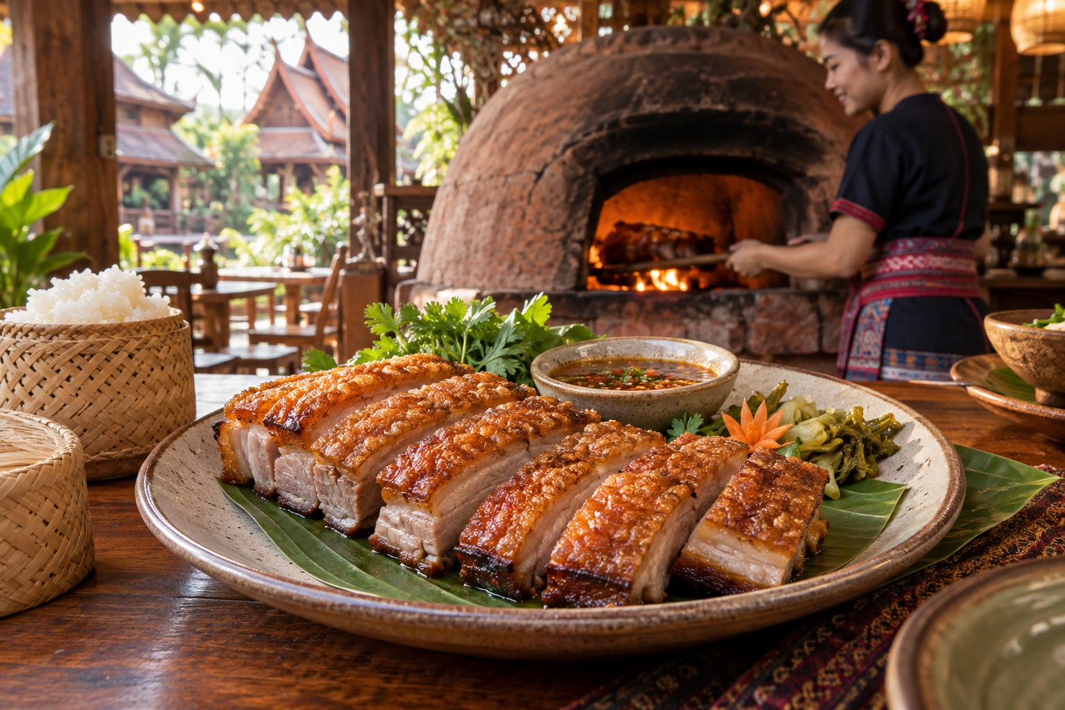 Nang Clay Oven-Roasted Pork