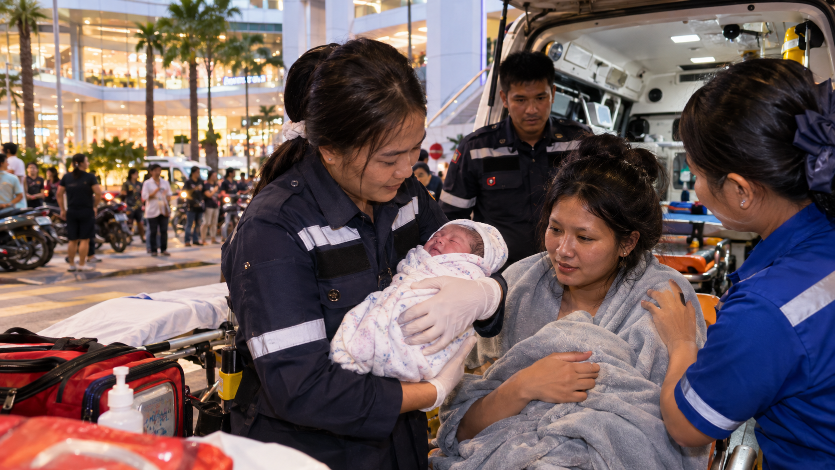 Newborn Baby Found Outside Central Pattaya