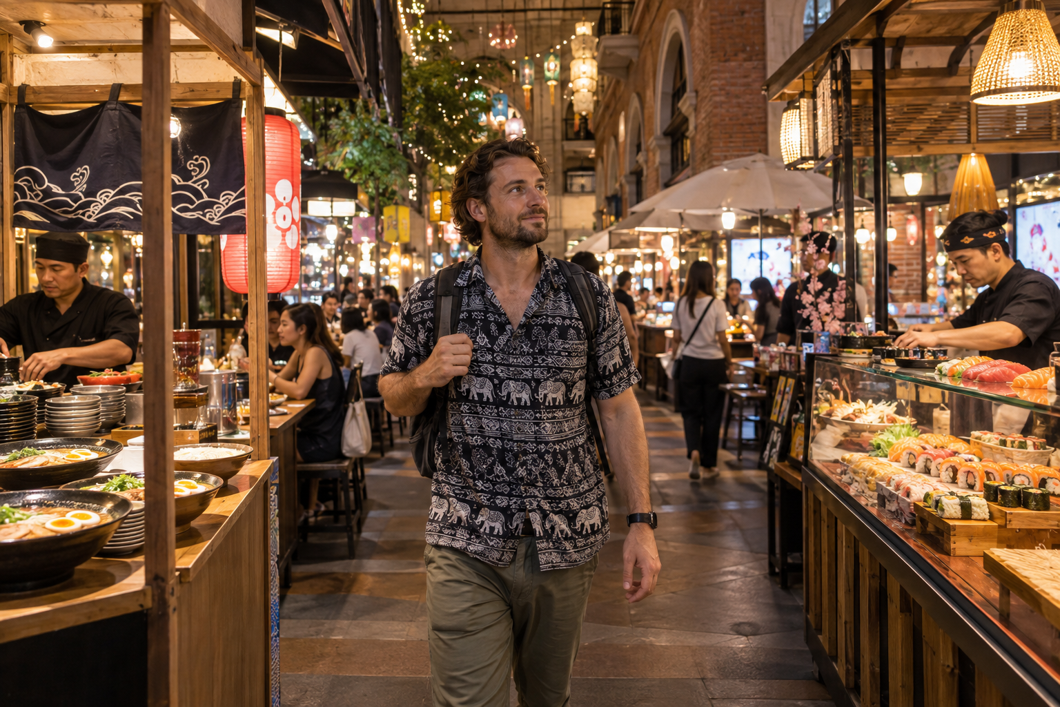 One Nimman, Ramen, and Sushi in Chiang Mai