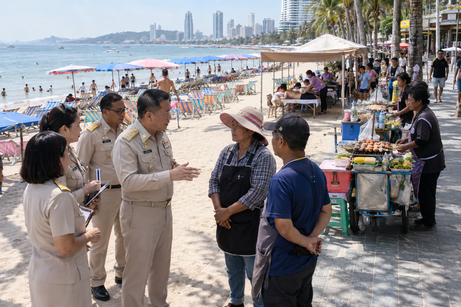 Pattaya Tightens Beach and Public Space Regulations