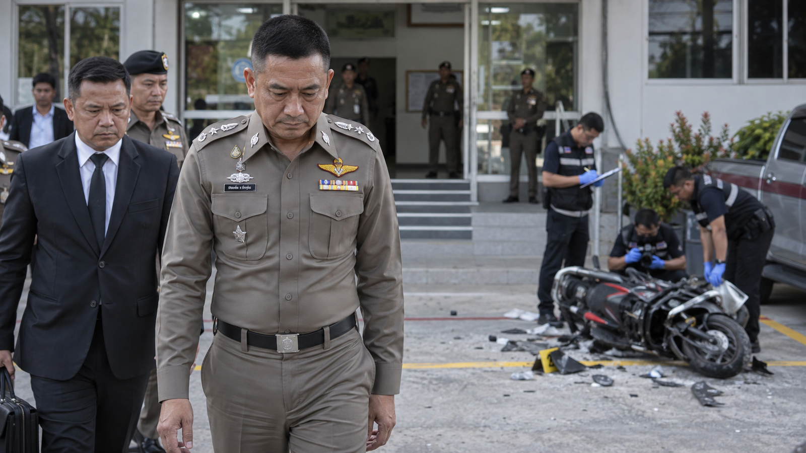 Police Officer Surrenders After Hit-and-Run Collision