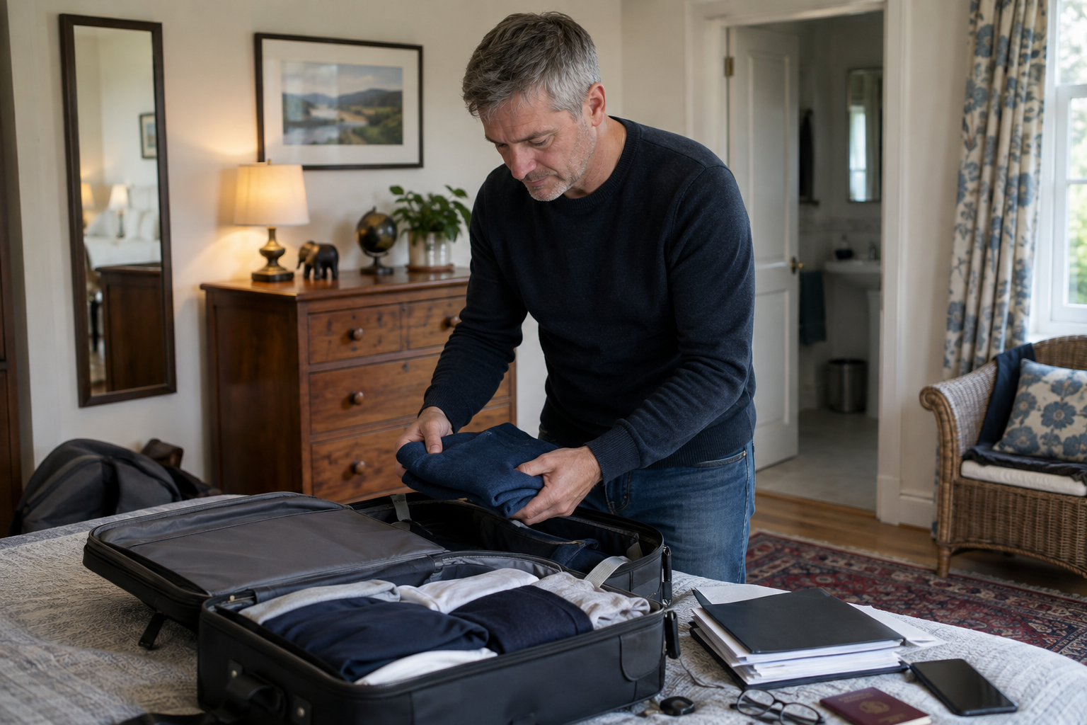 Returning Home to Prepare for Thailand