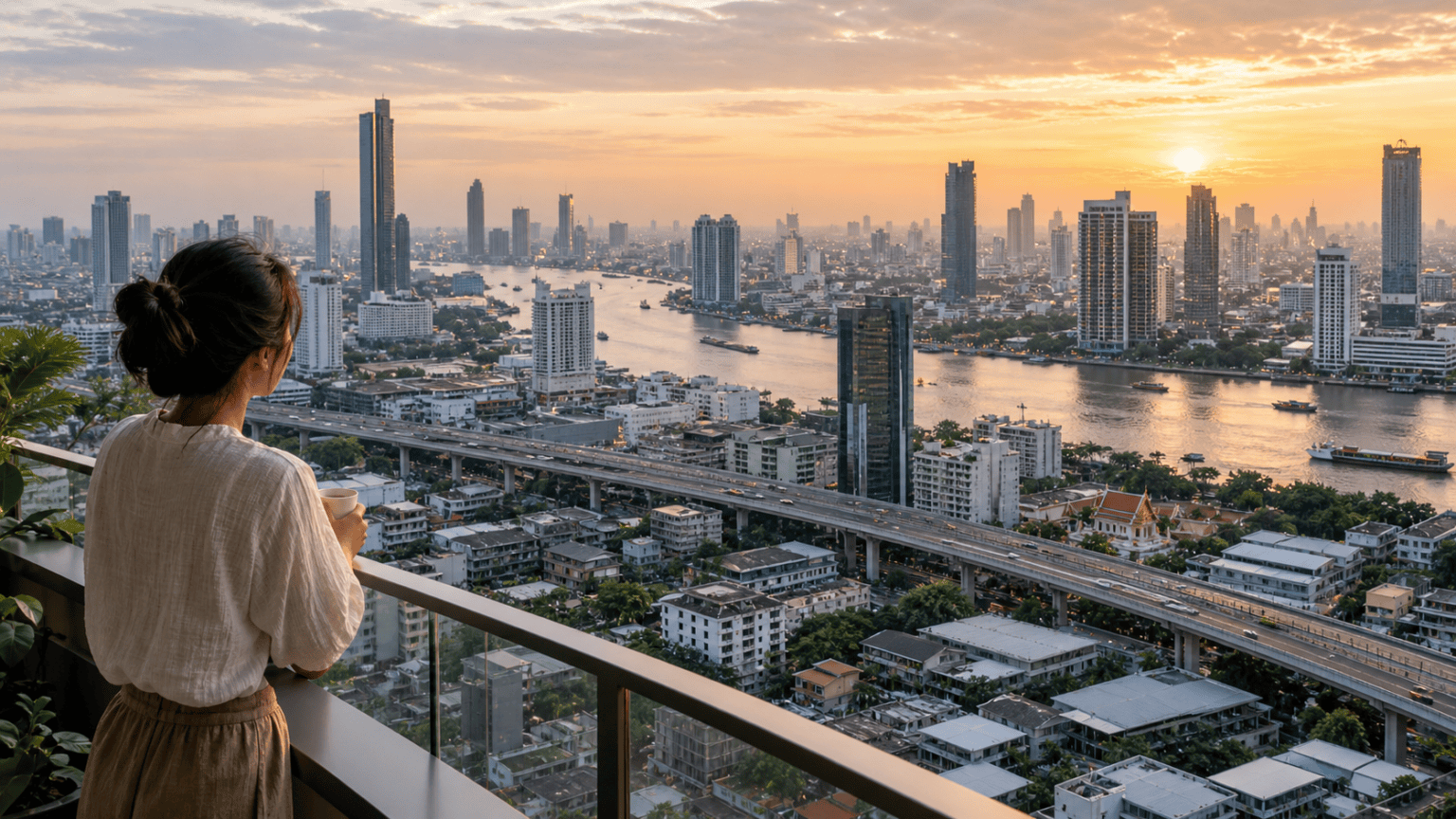 Sathon's Neighbors in Bangkok