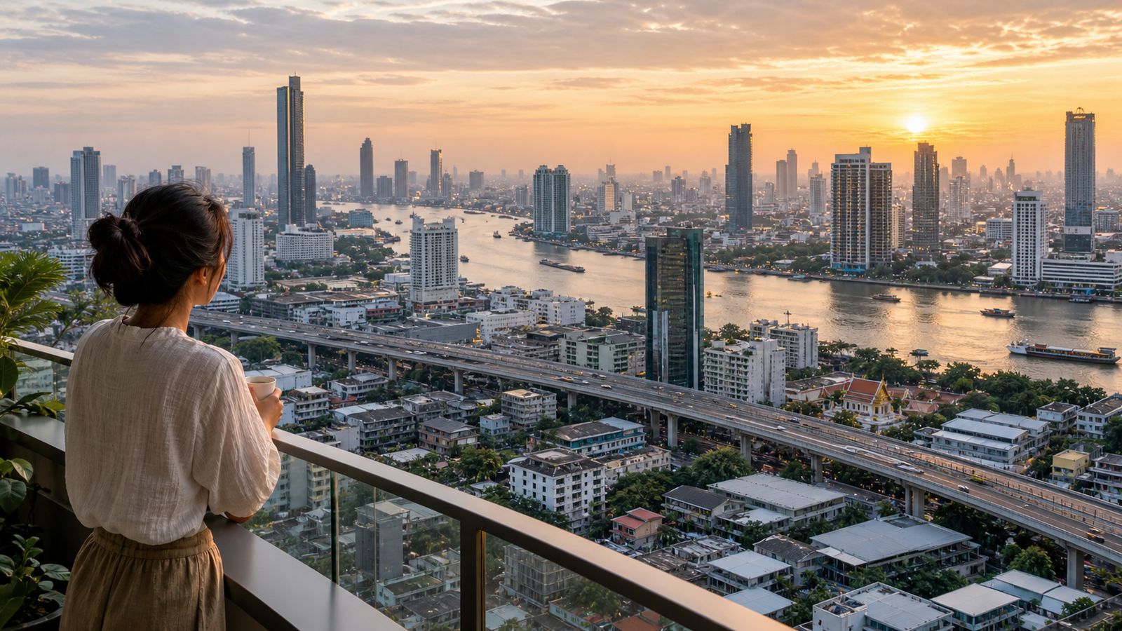 Sathon's Neighbors in Bangkok