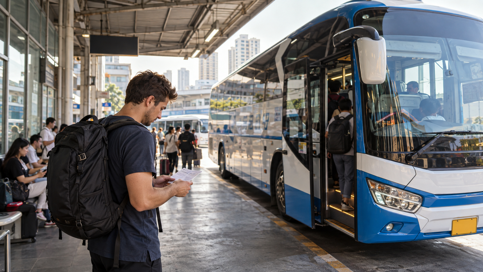 Taking Public Transport Down to Pattaya