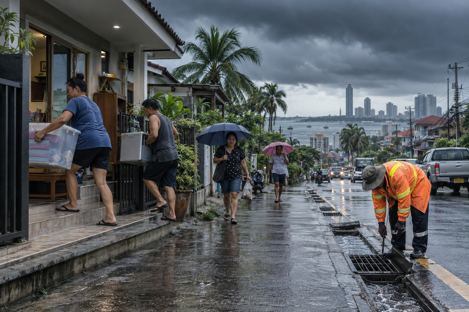 Thailand Braces for Heavy Rain and Possible Flooding