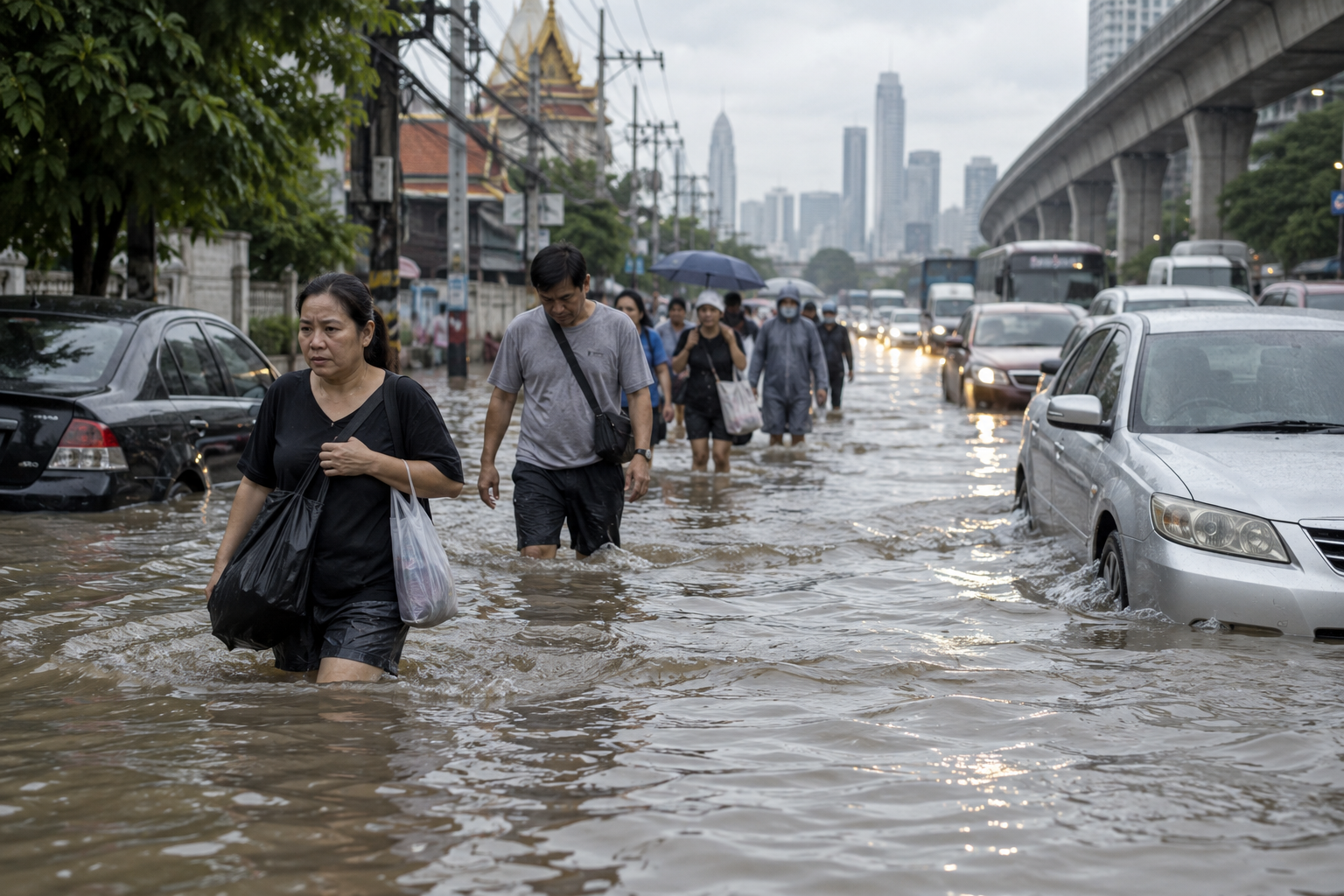 Thailand Flooding Hits Bangkok and the North