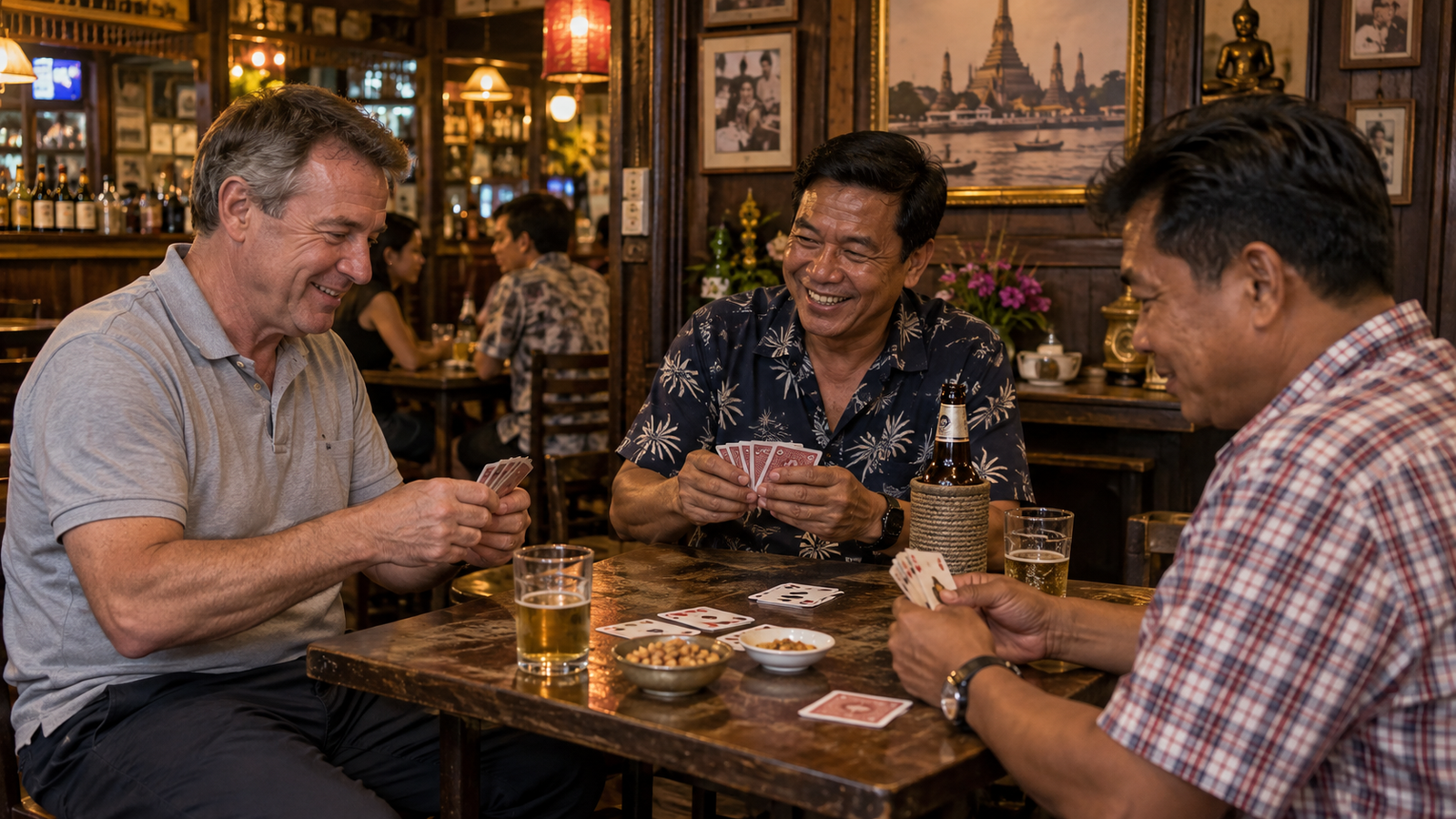 The Bangkok Bar and the Card Game