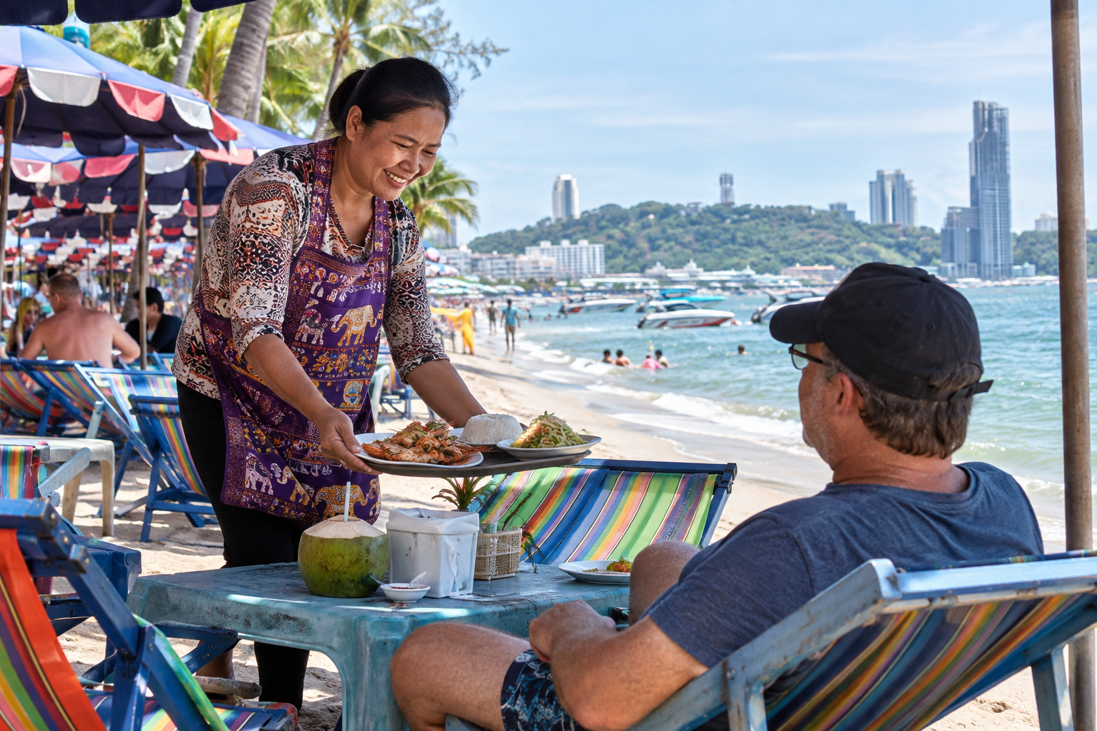 The Beach Road Food and Beach Chairs