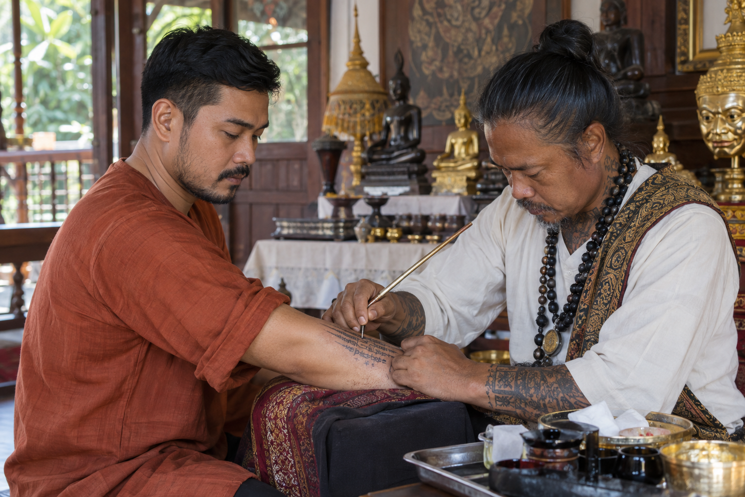 The Traditional Hand-Poked Method