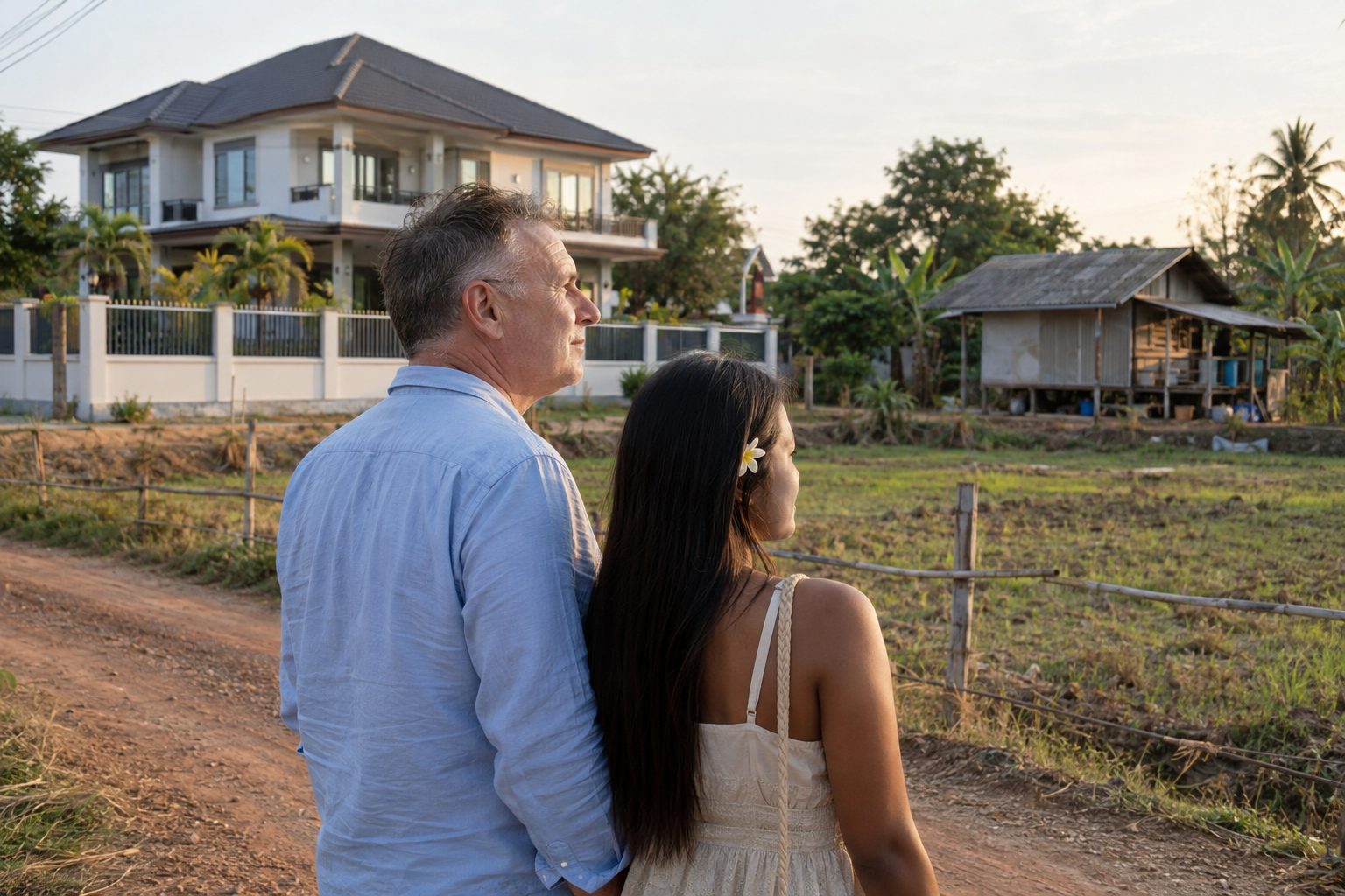 The Village House That Changed His Plans