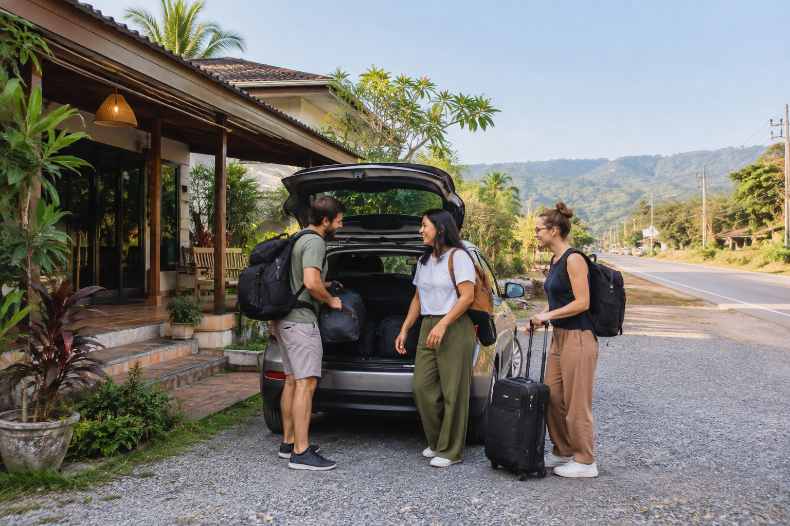 Travelling Back Through Kabin Buri