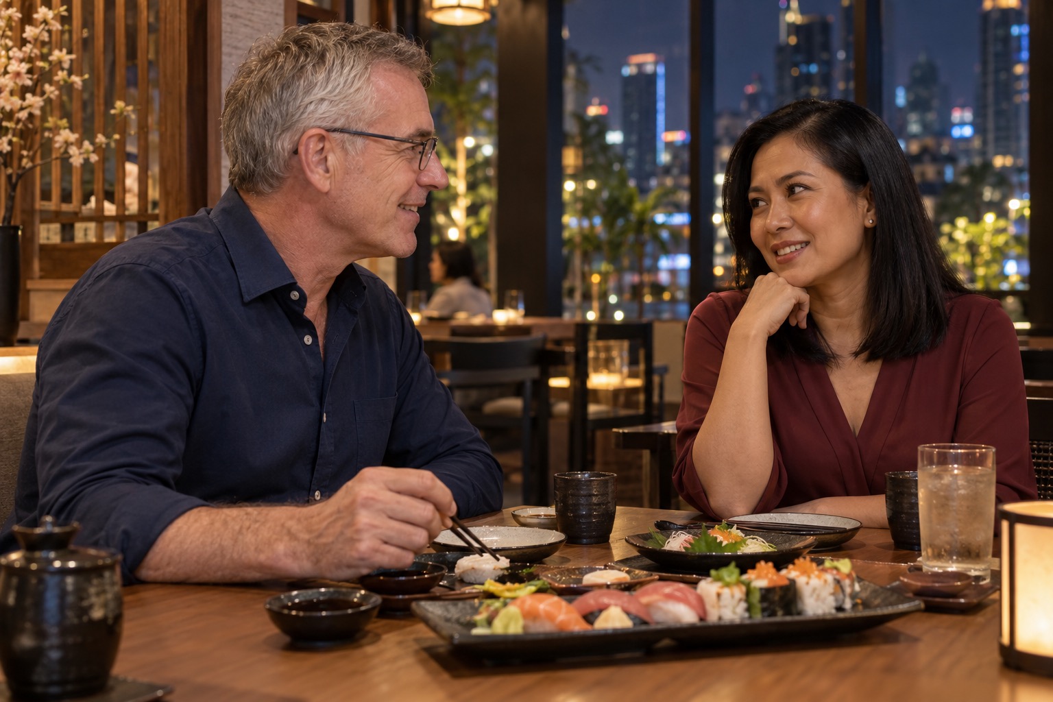 A First Date in Bangkok and a Growing Connection