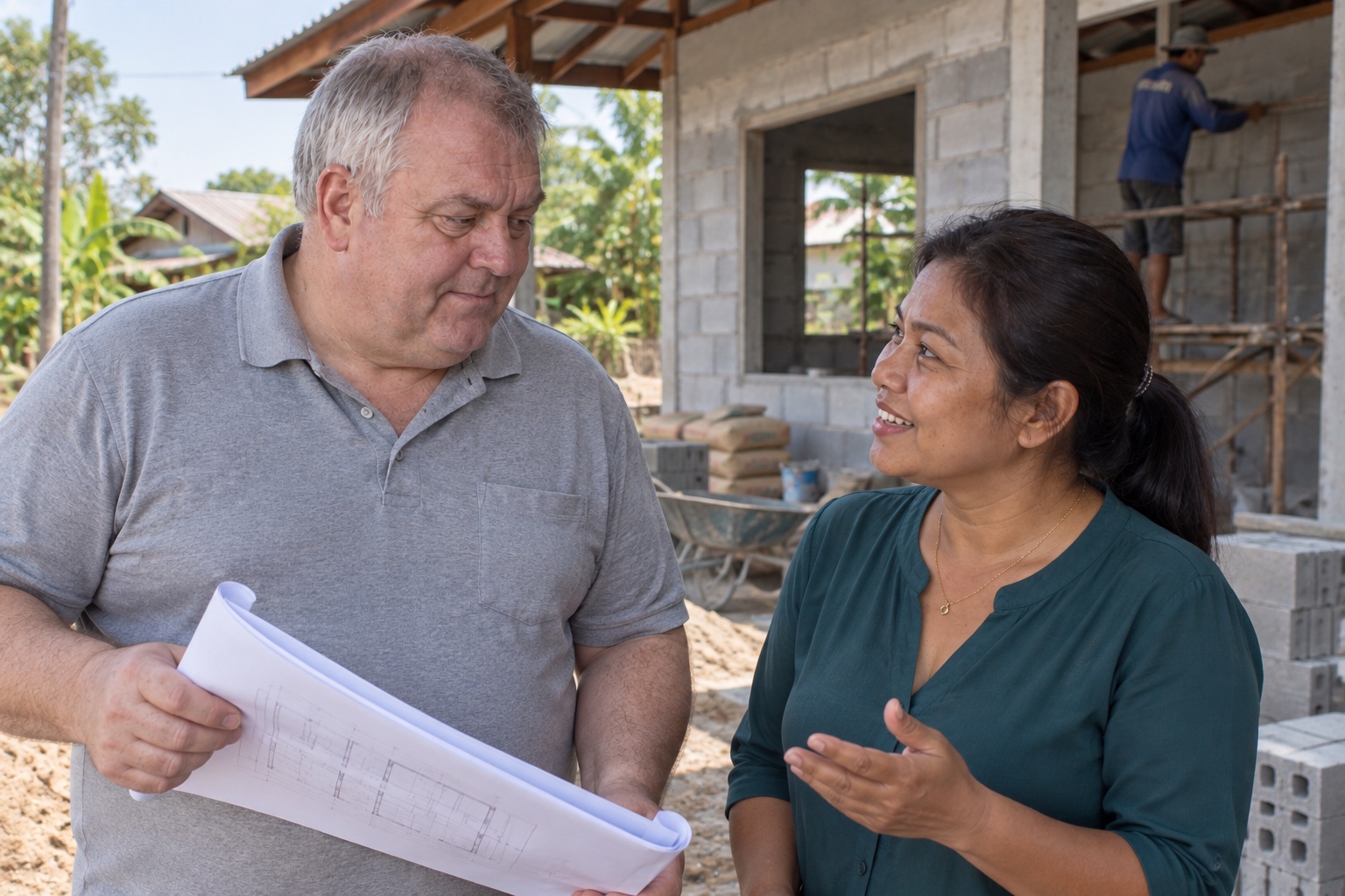 Building a Small House in Nong Khai