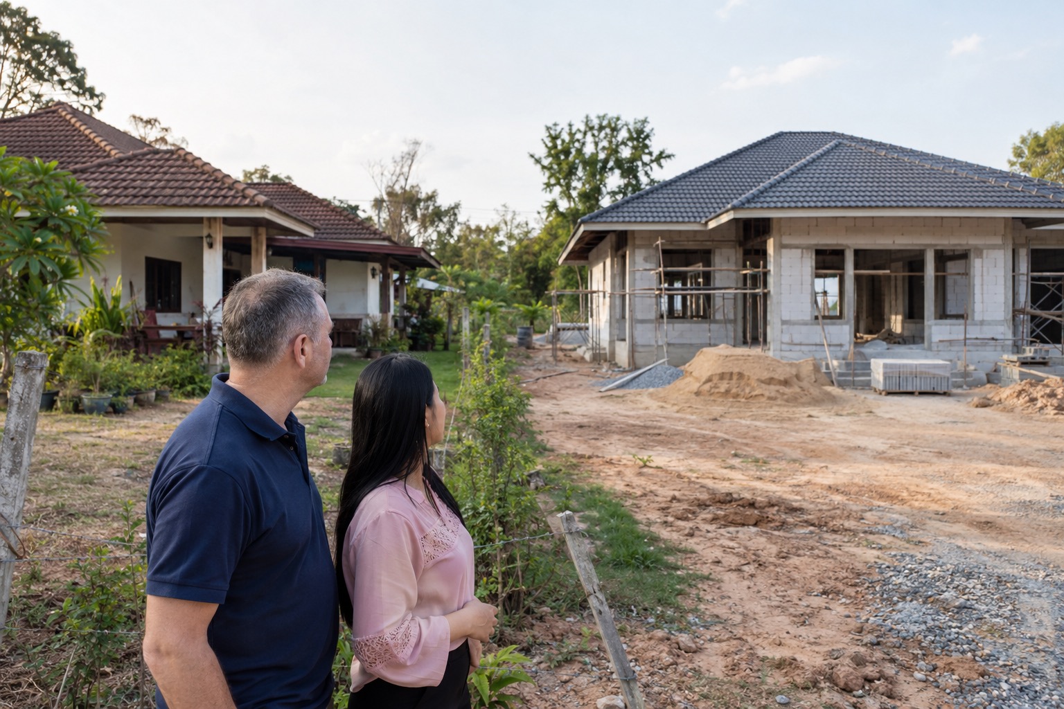 Building an 80,000 Pound House