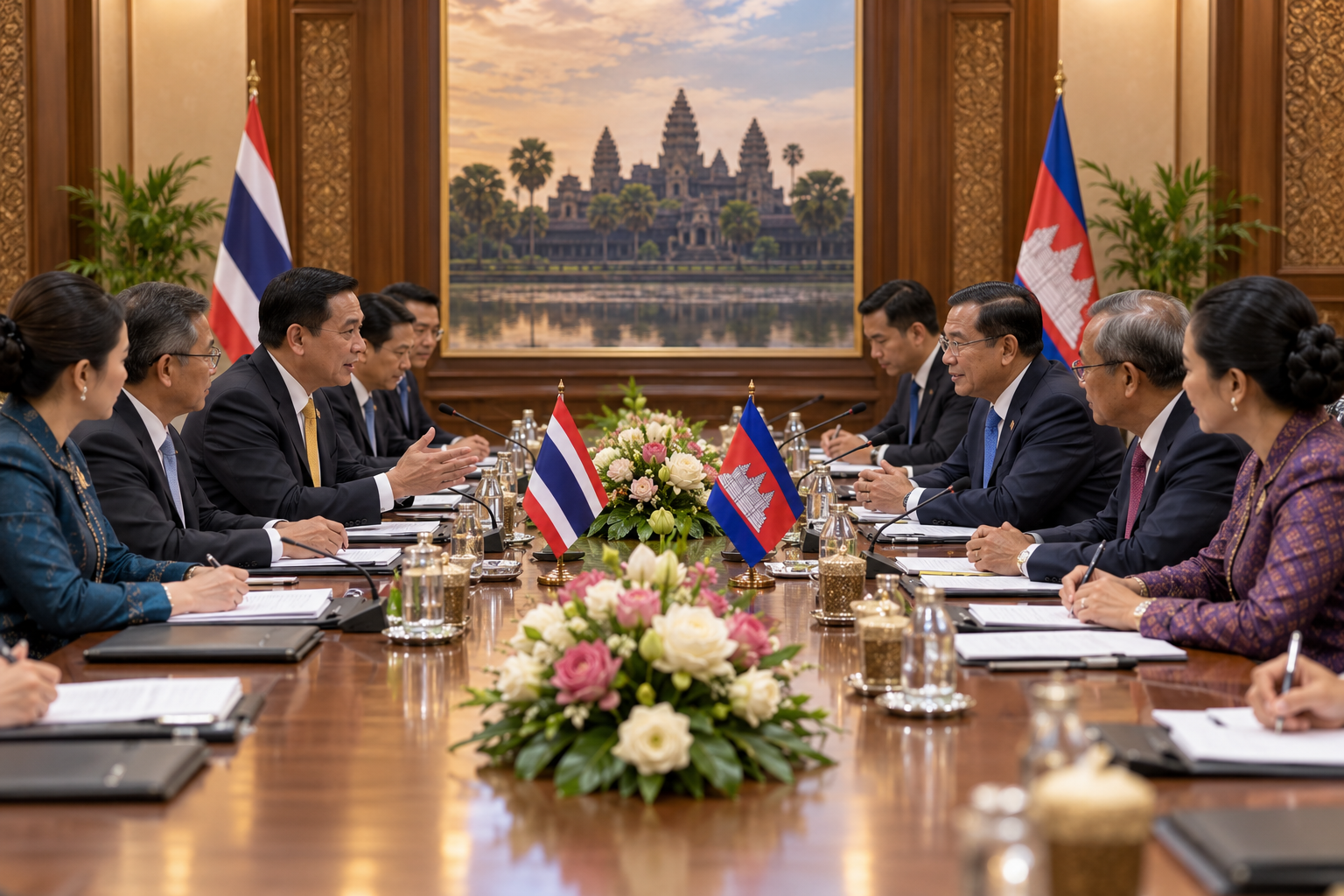 Cambodia Calls for Peace Talks with Thailand