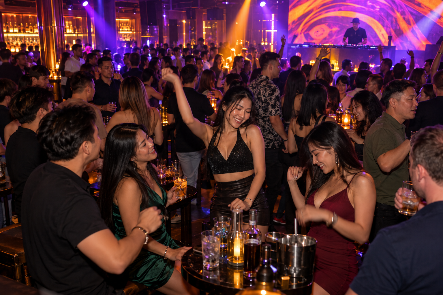 Candy Club and JuJu Nightclub on Soi Buakhao
