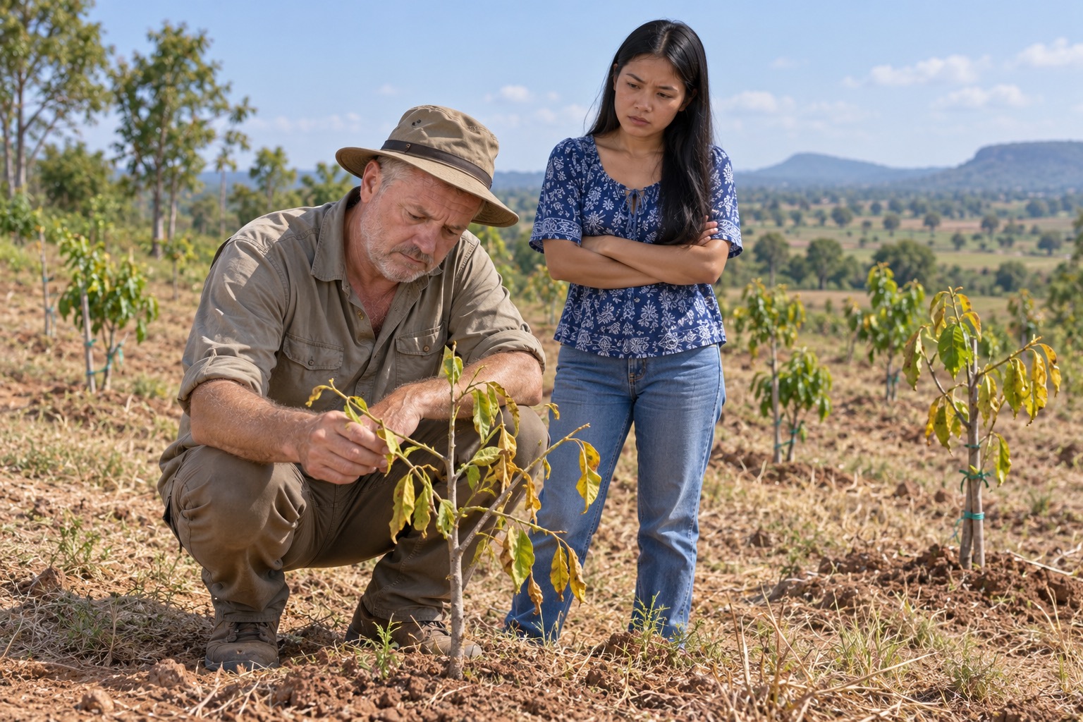 Declining Savings and a Failed Farming Investment