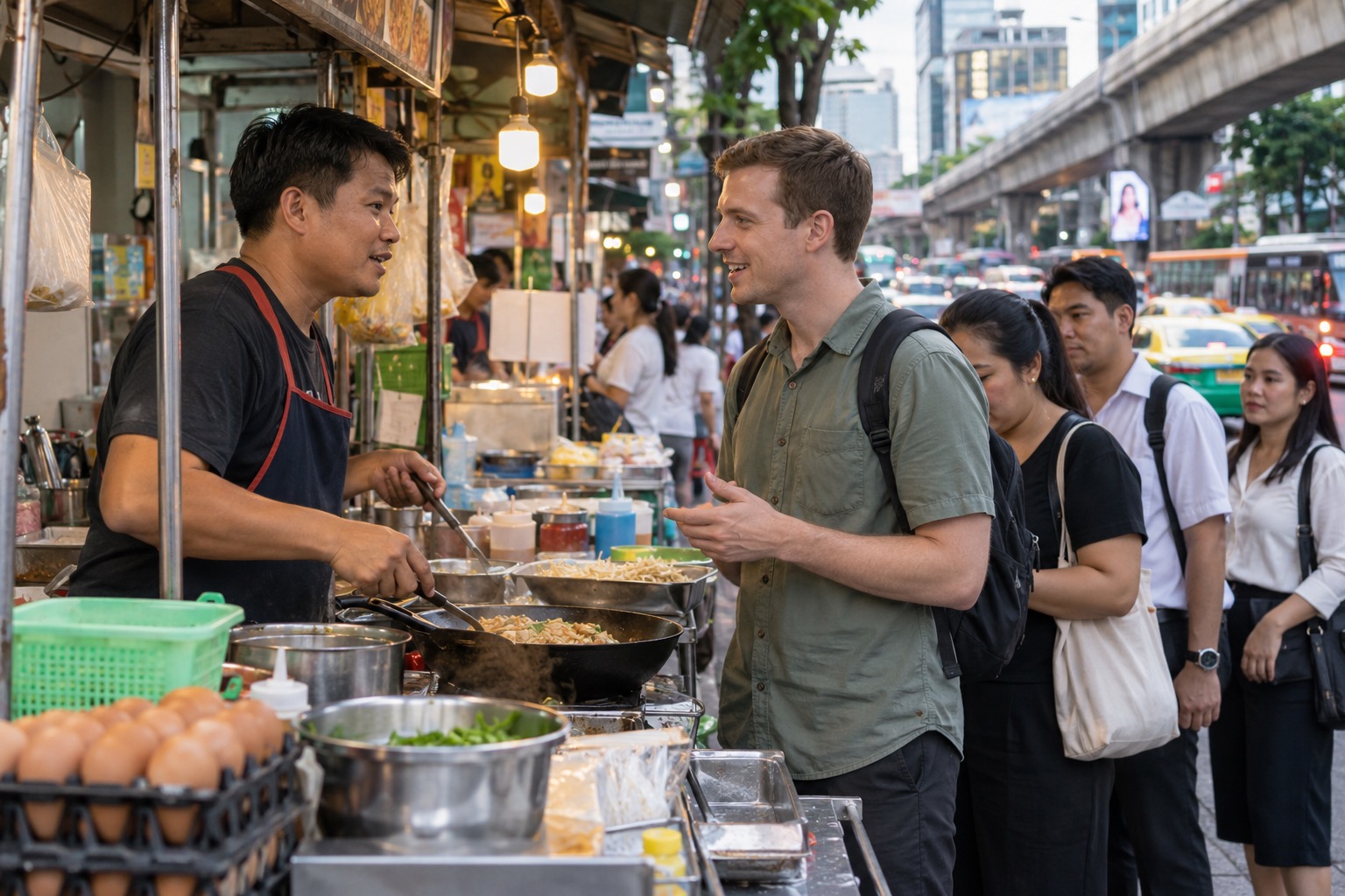 Living in Bangkok and Speaking Thai With Locals