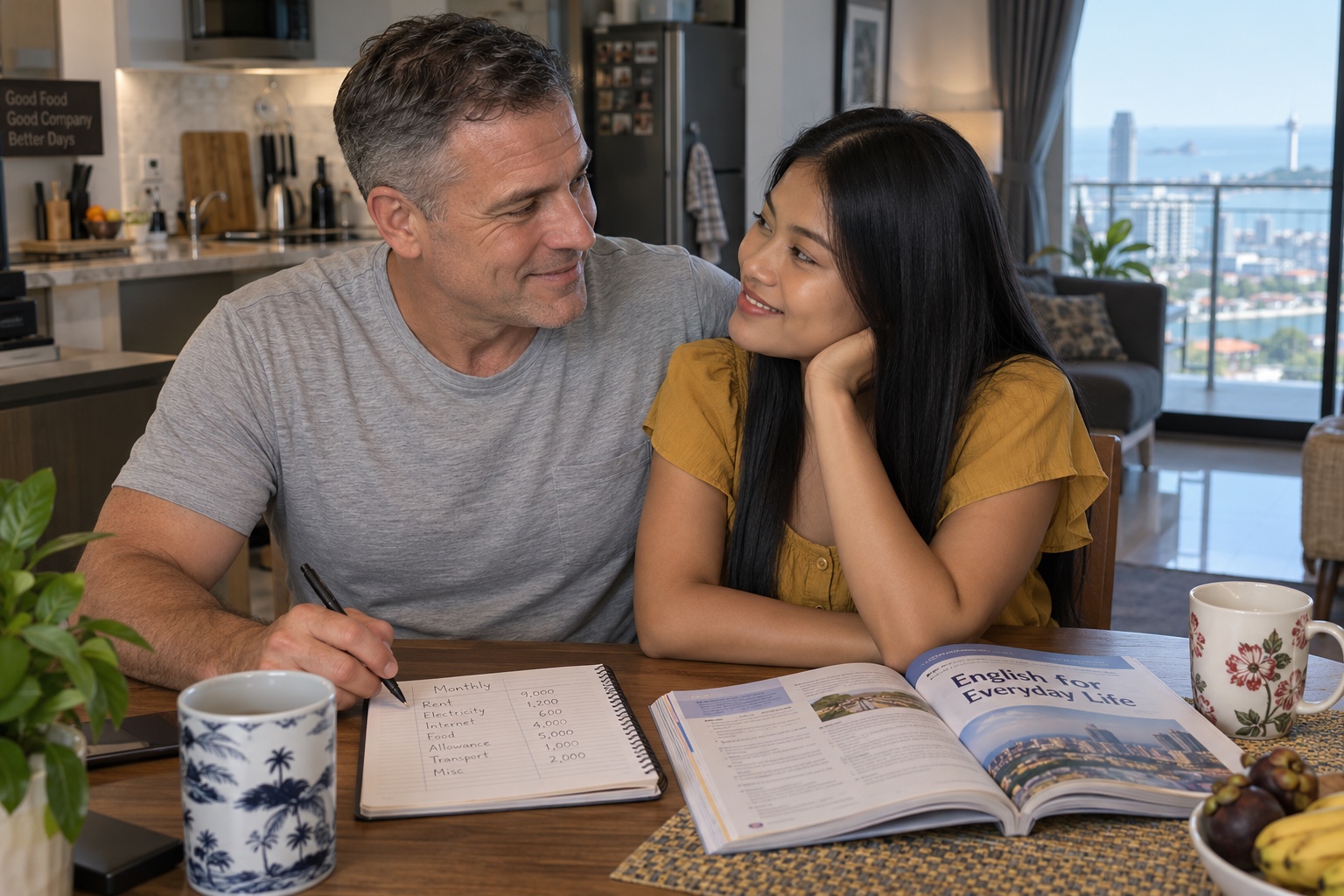 Living Together in Pattaya and Paying an Allowance