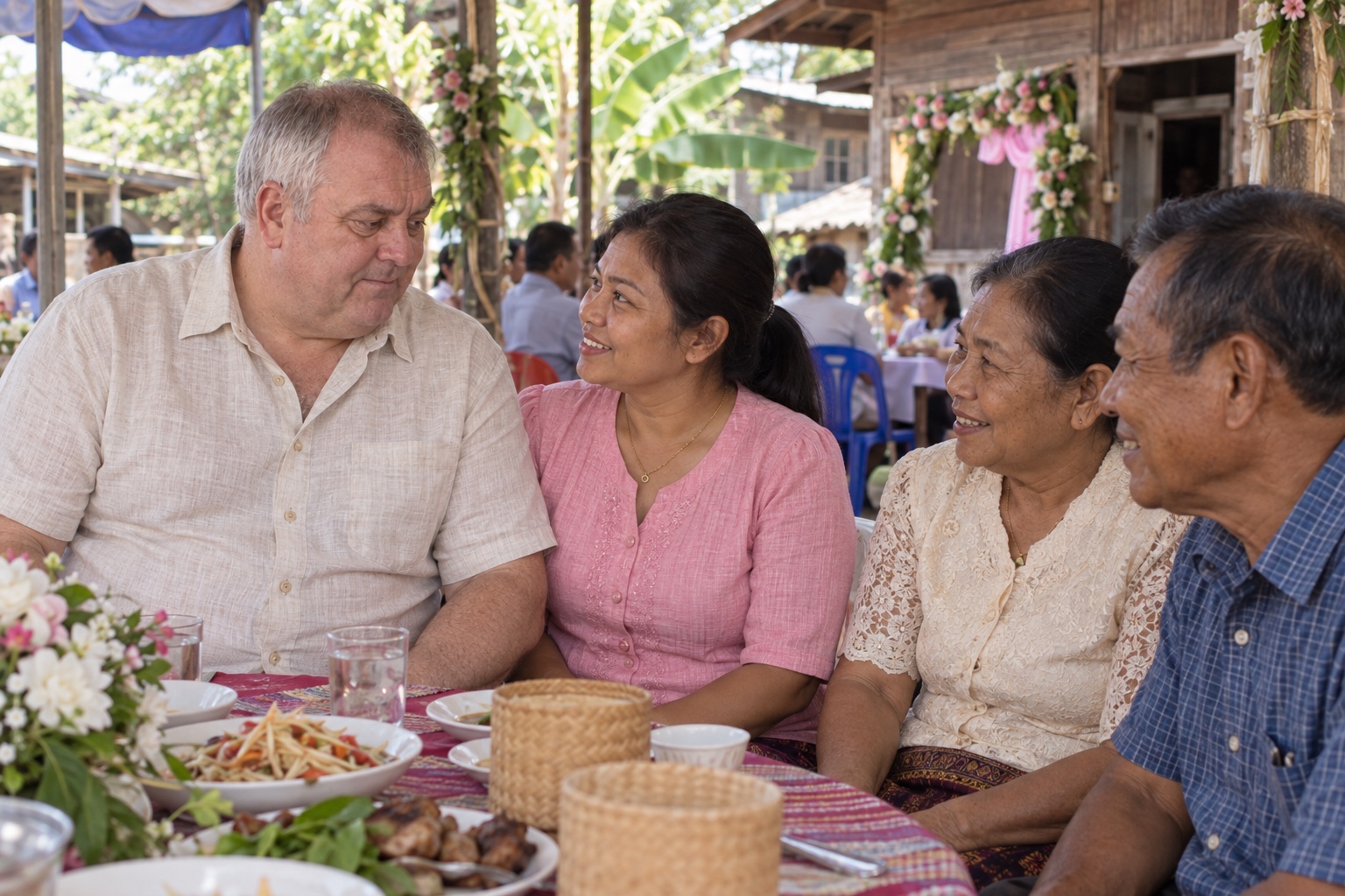 Meeting Her Family and a Village Wedding