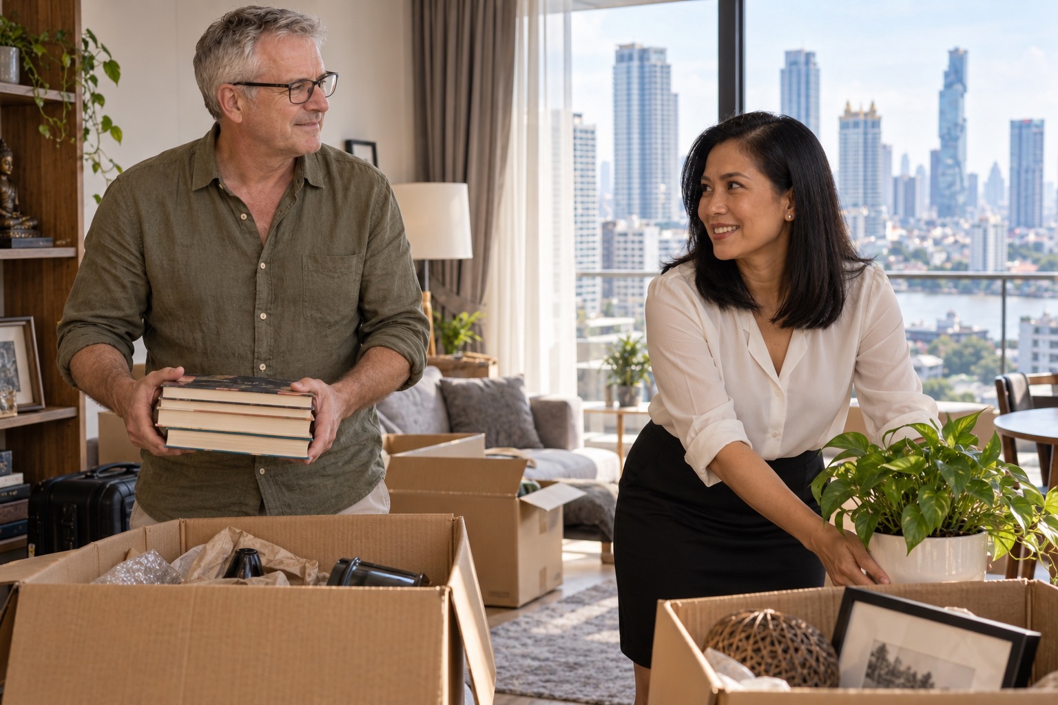 Moving to Bangkok and Living Together