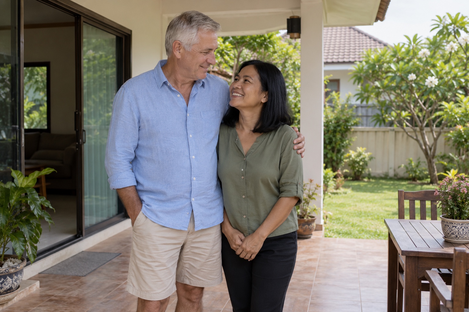 Renting a House in Korat and Meeting Som