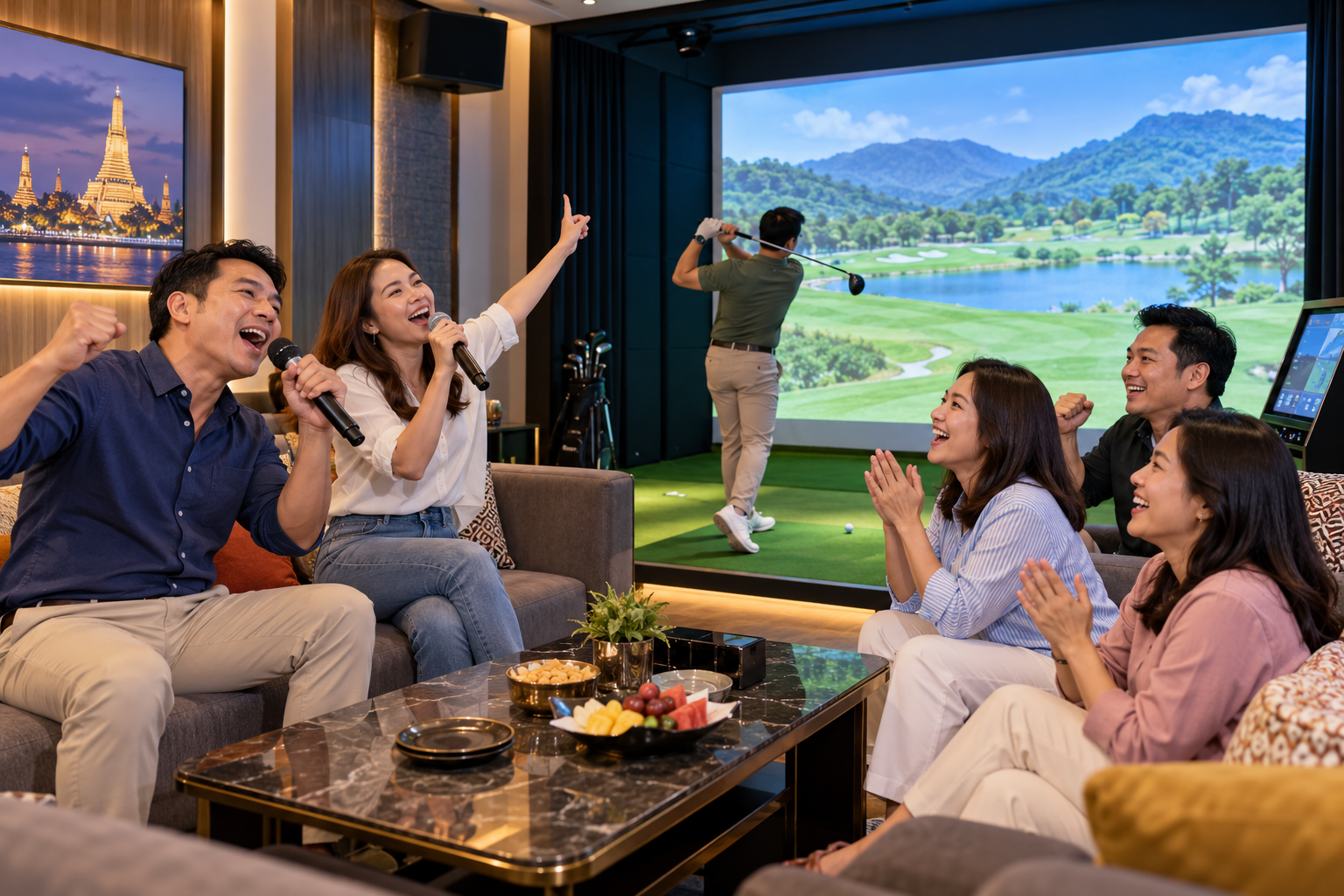 Republic and Karaoke with Golf