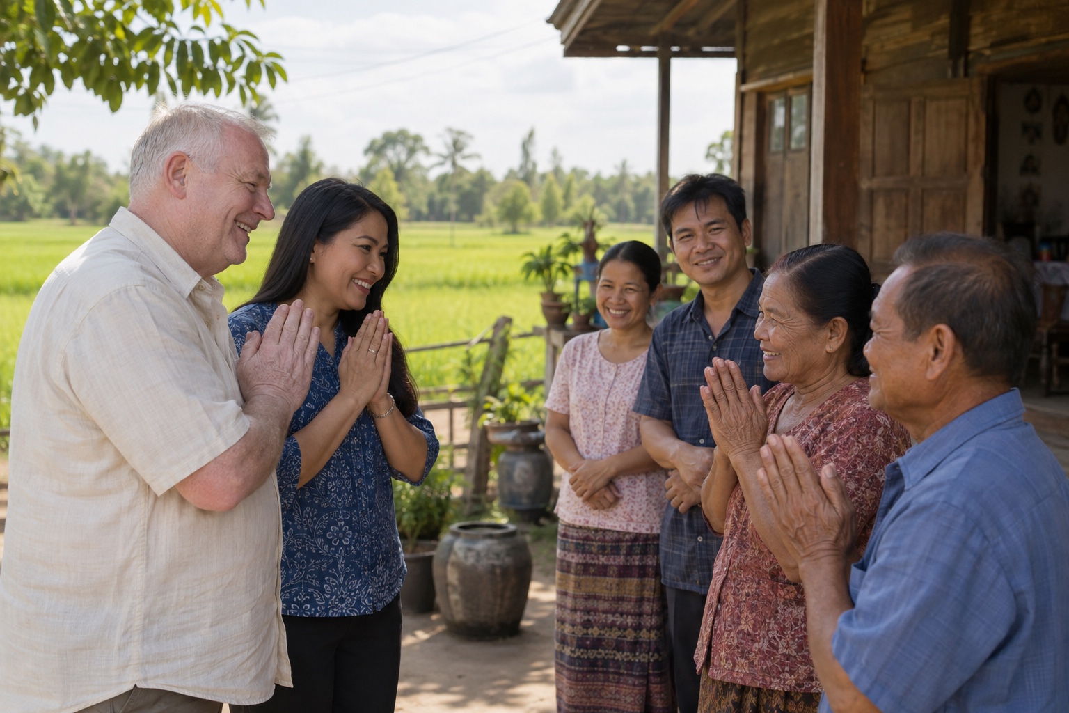 Returning to Thailand and Meeting Ni’s Family in Isan