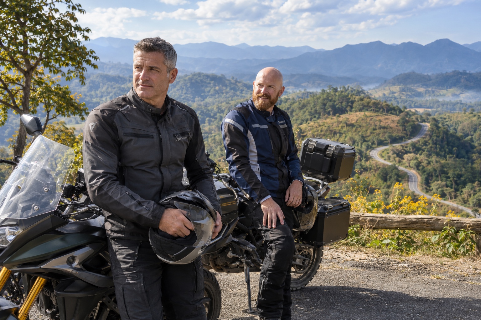 Riding the Mae Hong Son Loop With My Friend