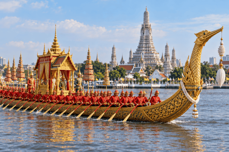 Royal Barge Procession on the Chao Phraya River