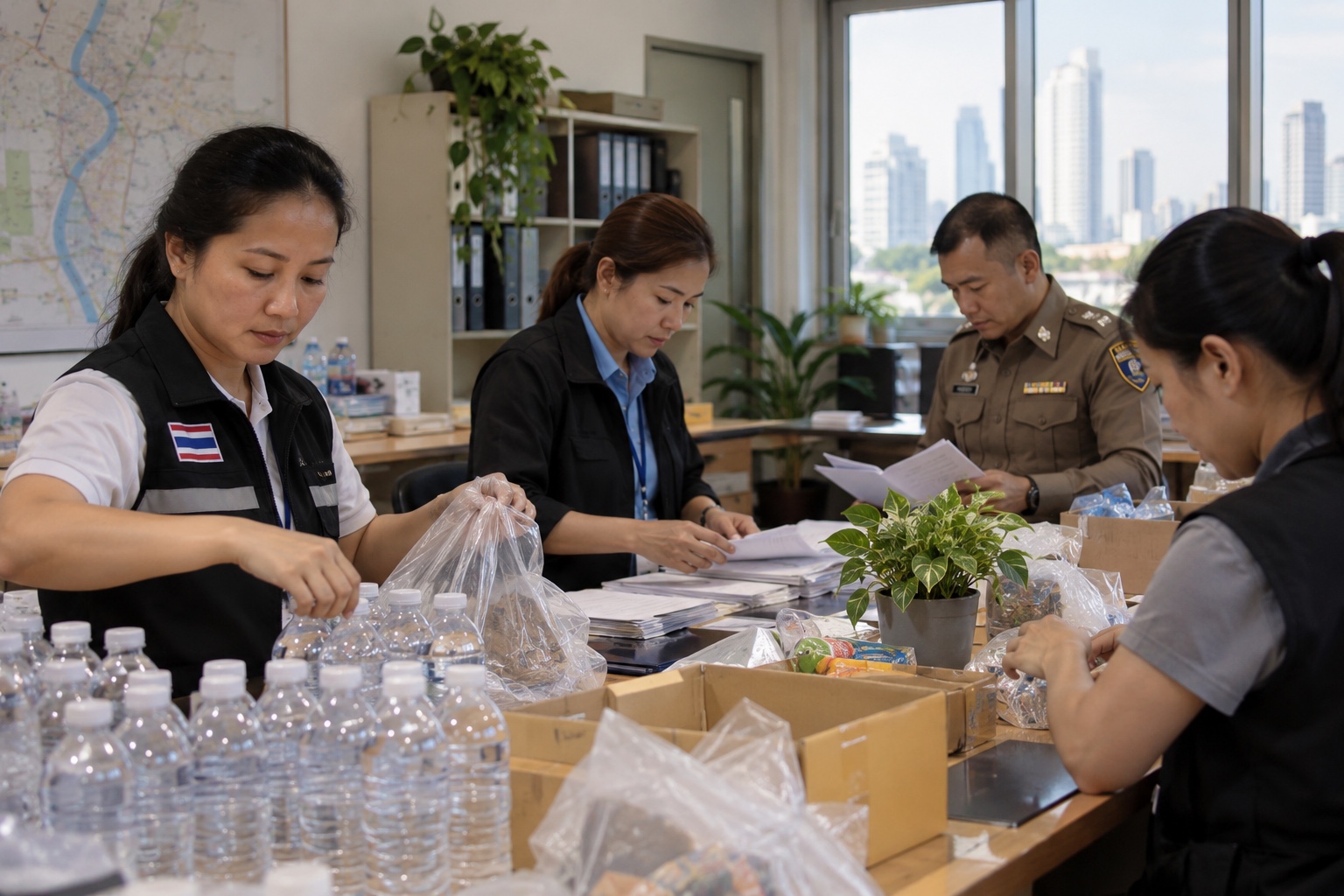 Seven Young Burmese Rescued in Bangkok