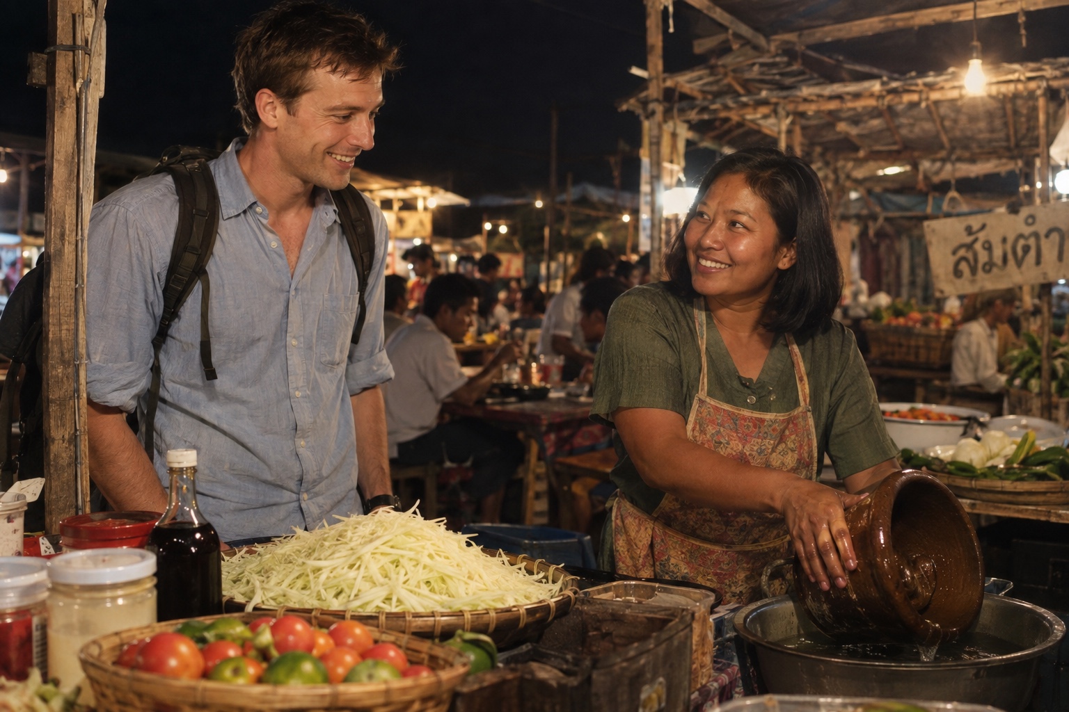 Story 1 Papaya Salad and an Unexpected Request in Isan