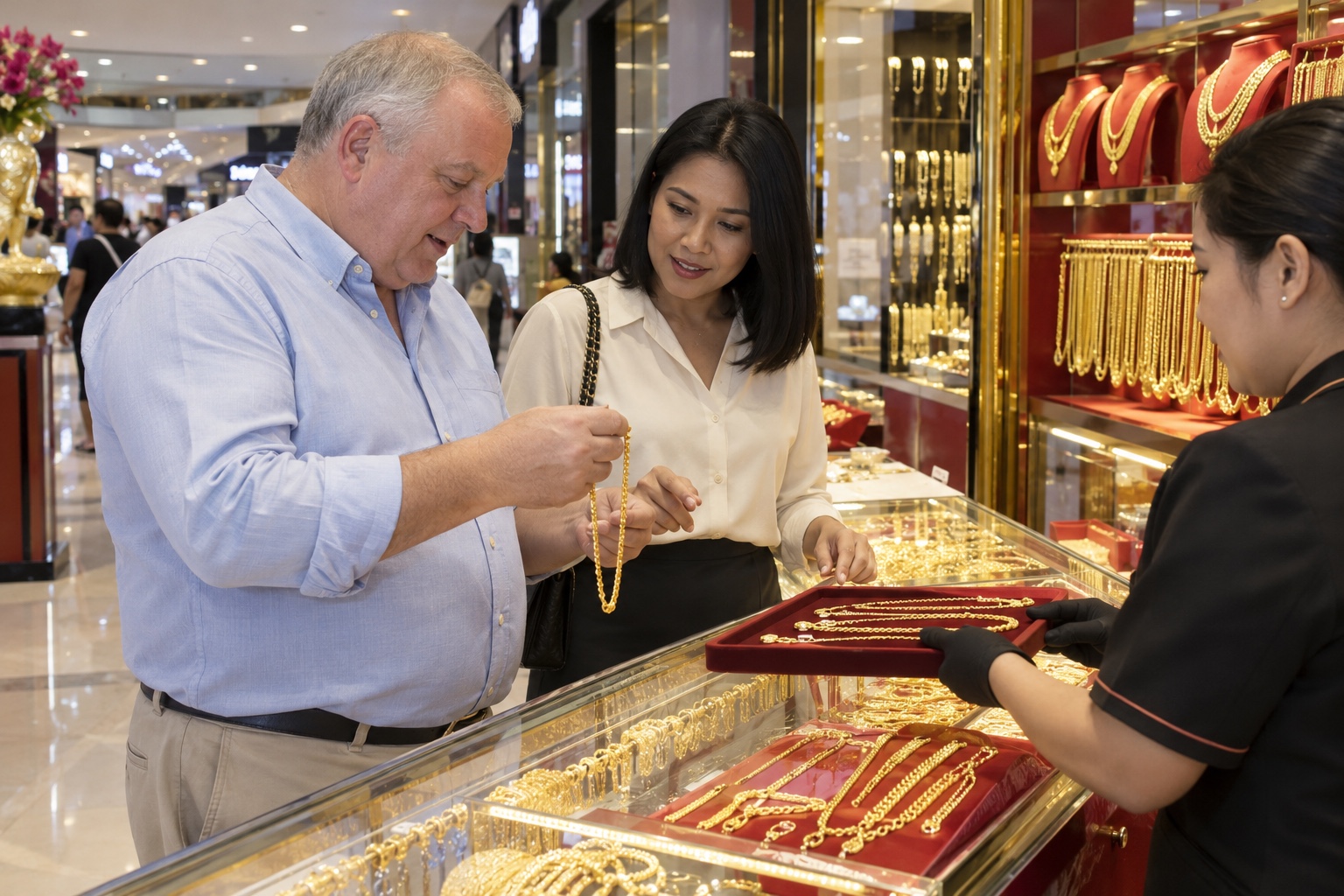 Supporting Jeb and Buying Gold in Pattaya