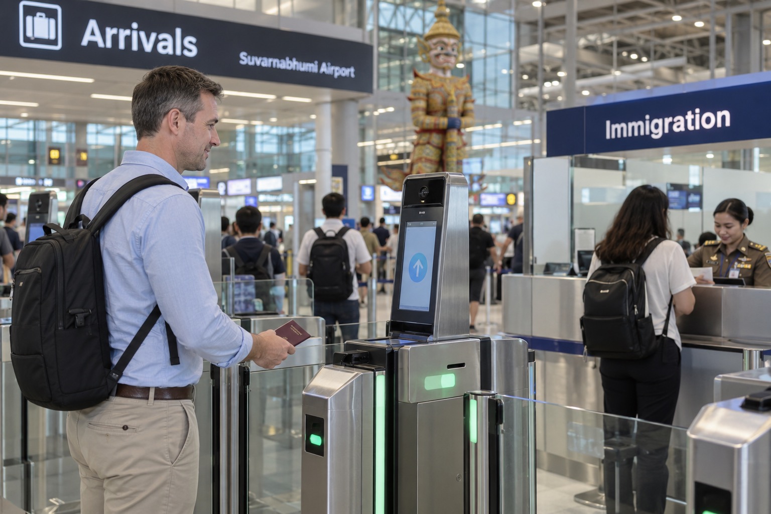 Thailand Arrival E-Gates and Visa Exemption Warnings