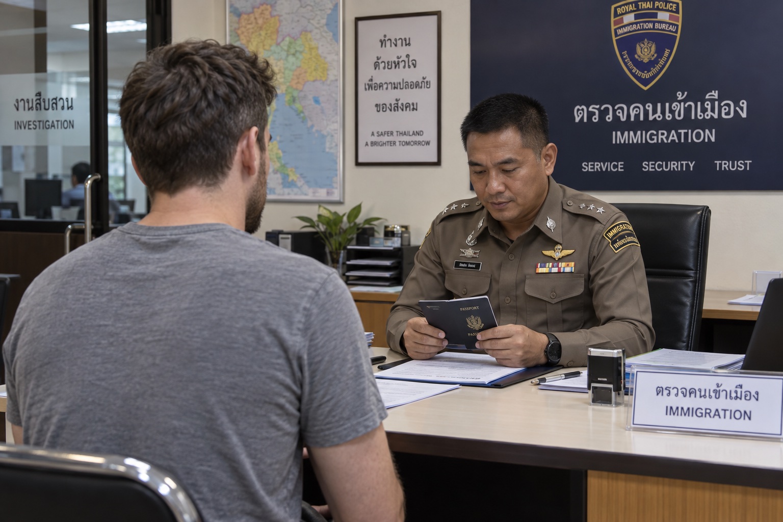 The Arrests Work Permits and Suspects’ Denial