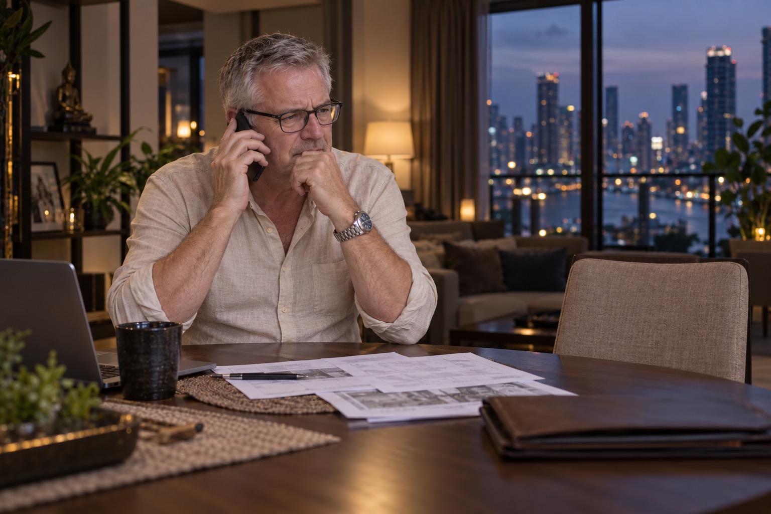 The Claimed Bankruptcy and the Relationship Breaking Down