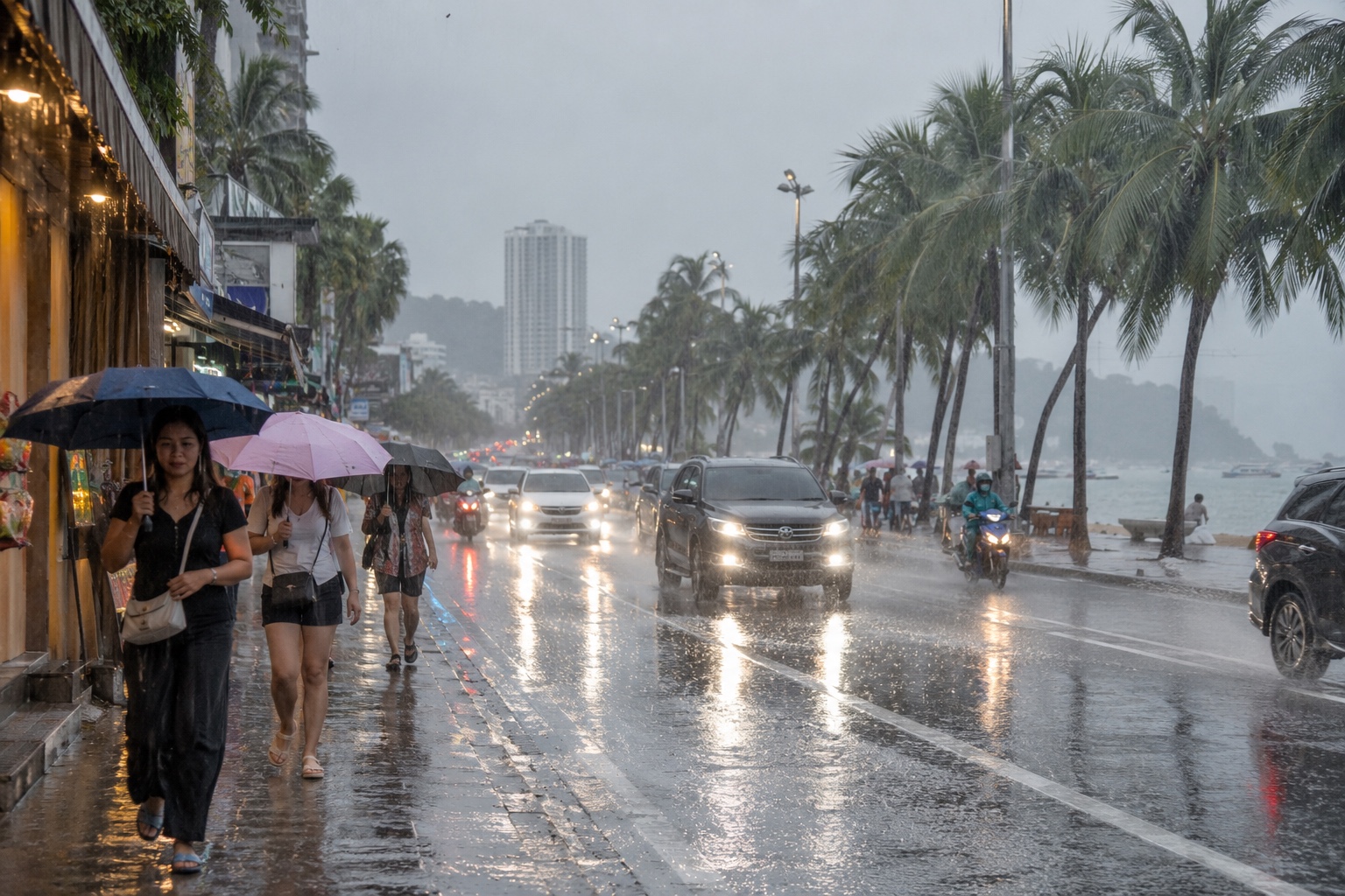 Thunderstorms and Heavy Showers Forecast