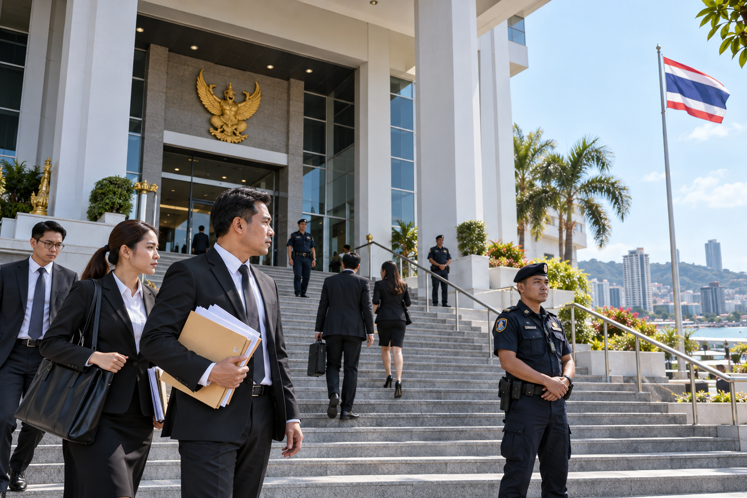 Two Defendants Change Their Pleas in Pattaya Court